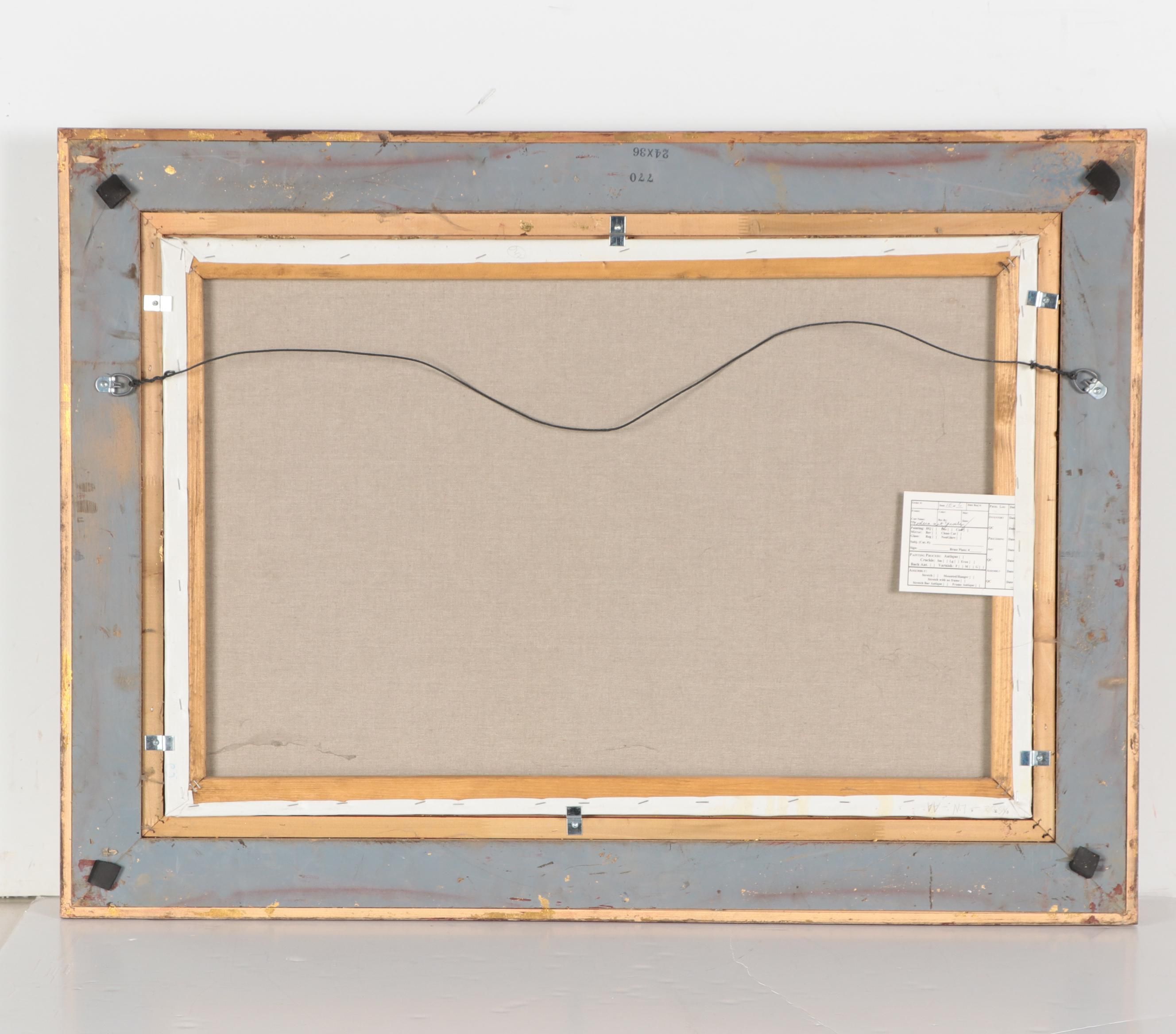 Daryl Garth Landscape Oil Painting, Circa 2000