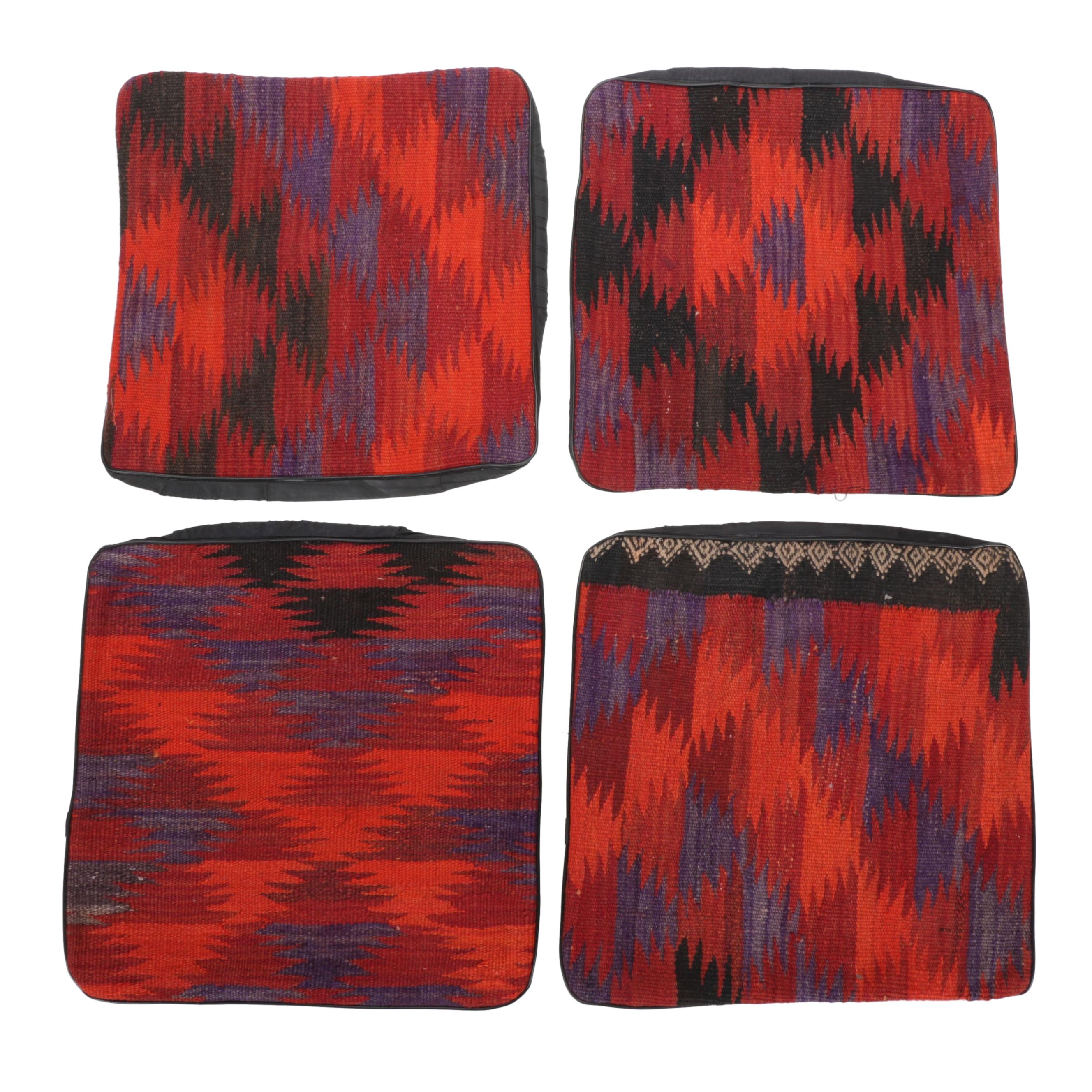 Handwoven Kilim Face Throw Pillow Covers