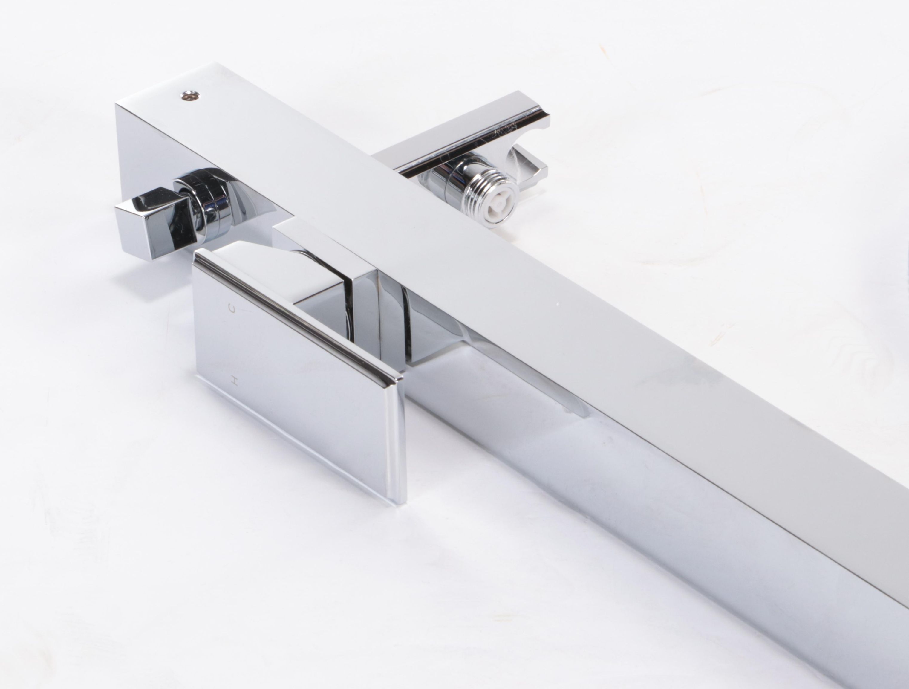 Chrome Freestanding Tub Faucet and Hand Shower