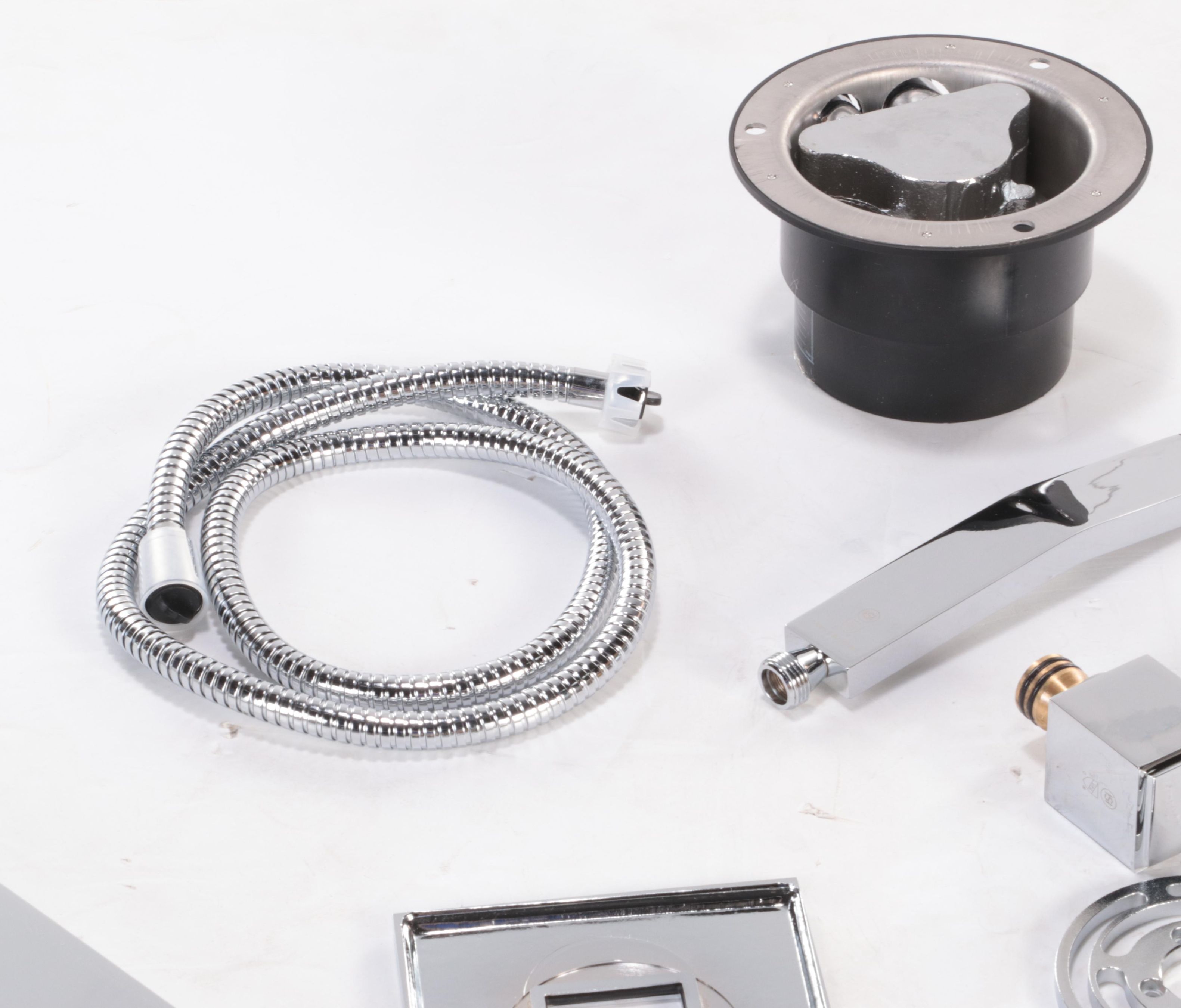 Chrome Freestanding Tub Faucet and Hand Shower