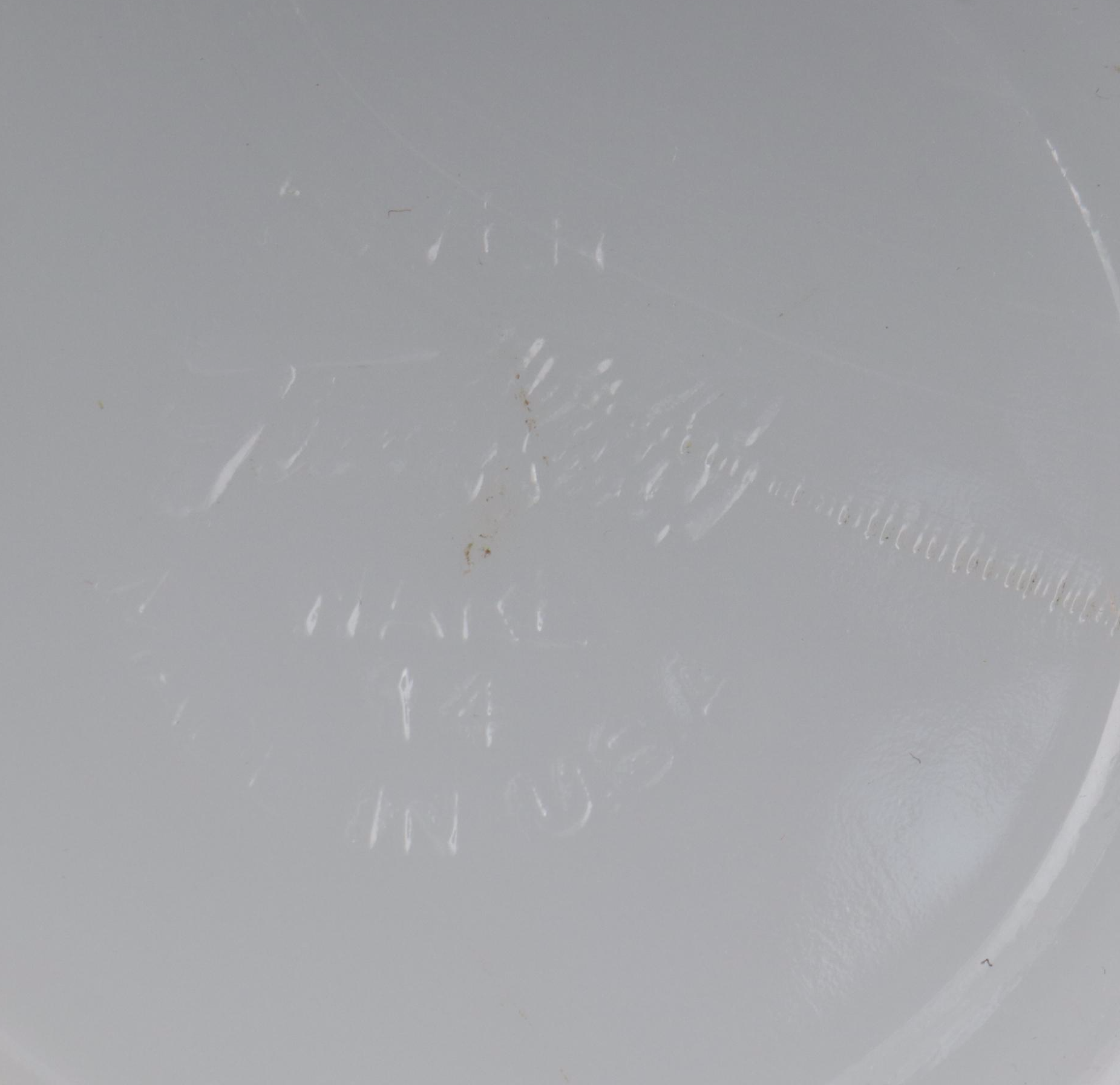 Anchor Hocking Fire-King "Tulip on White" Mixing Bowls, Drip Jars and Shakers