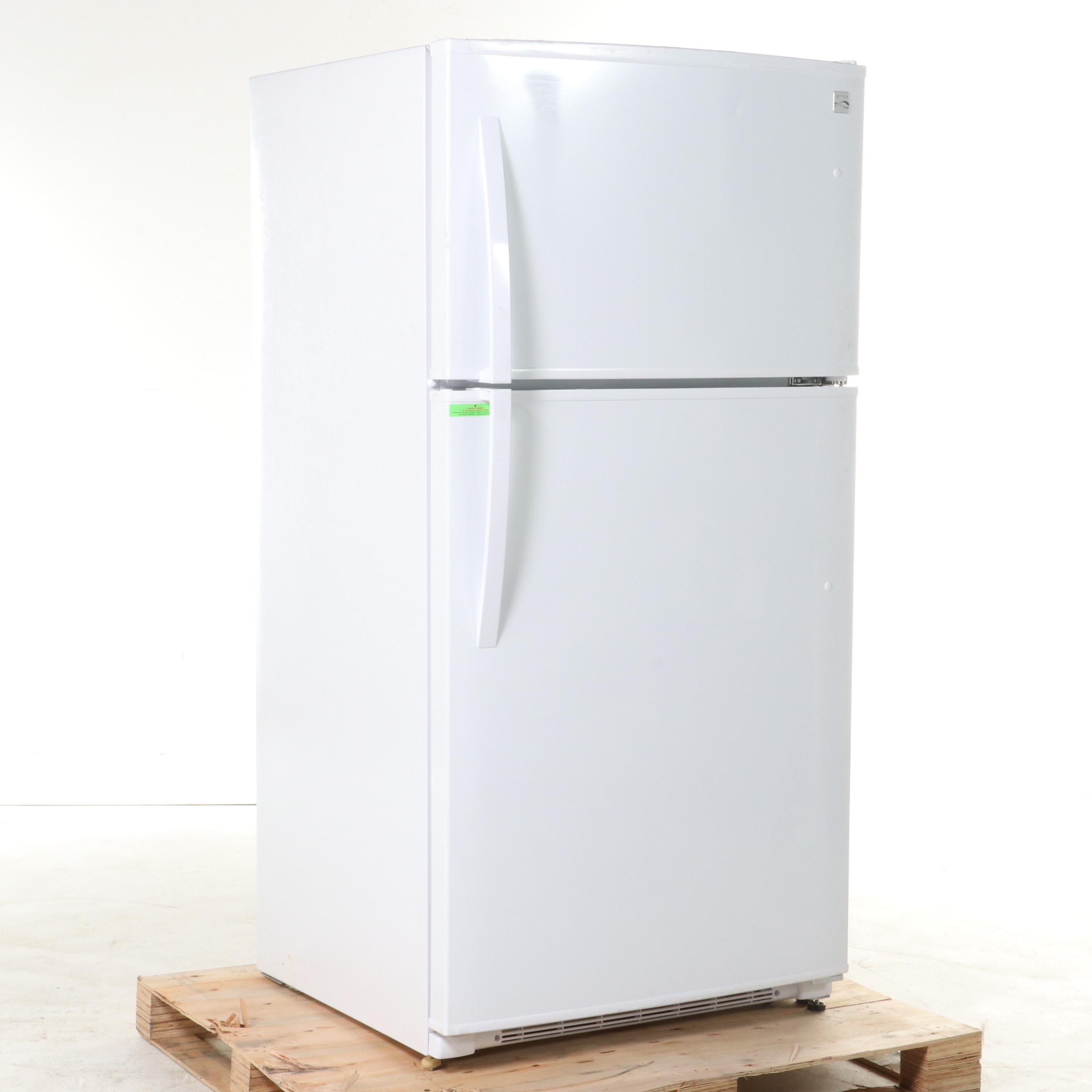 Kenmore 18 Cu. Ft. White Top Freezer Refrigerator