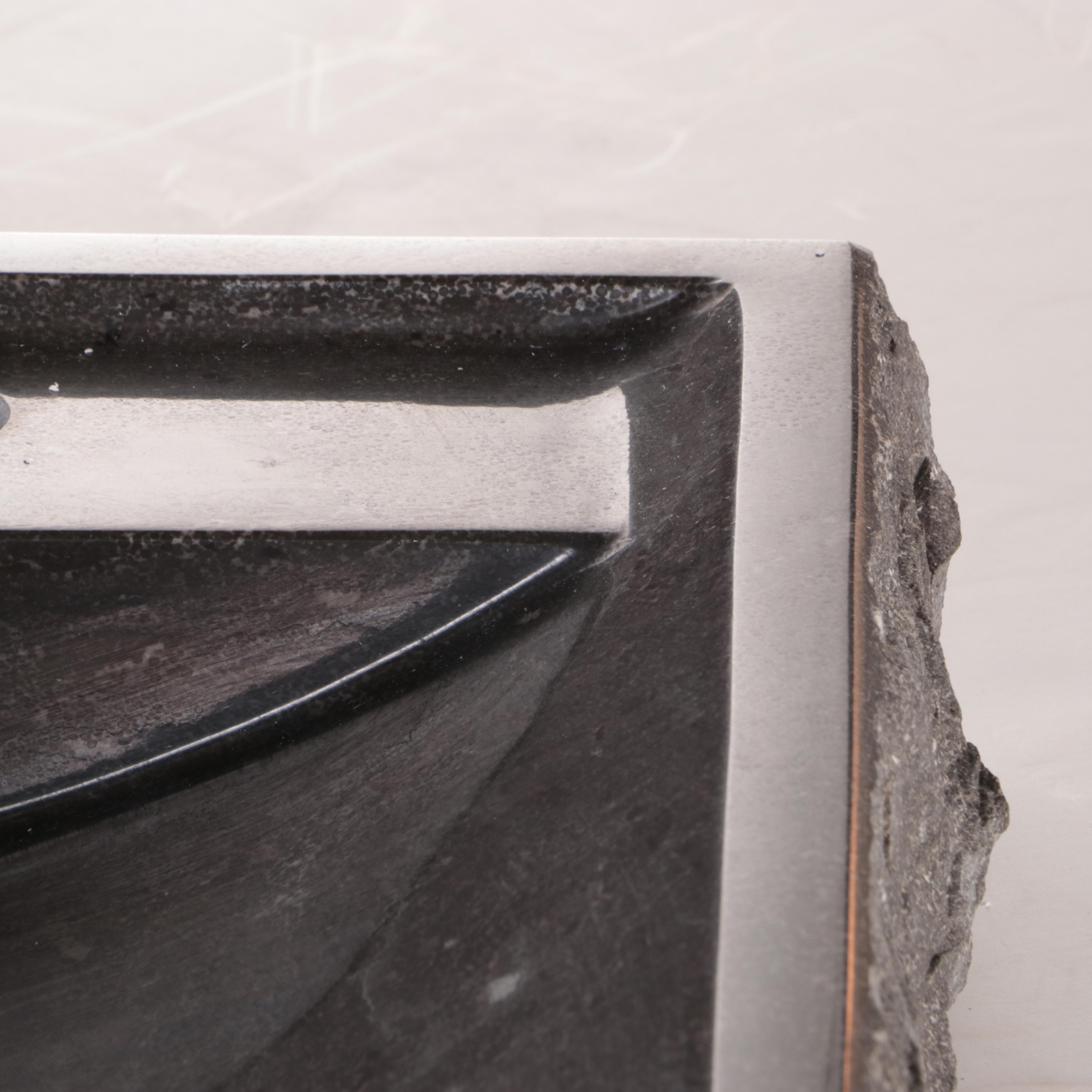 Pair of Limestone Vessel Sinks