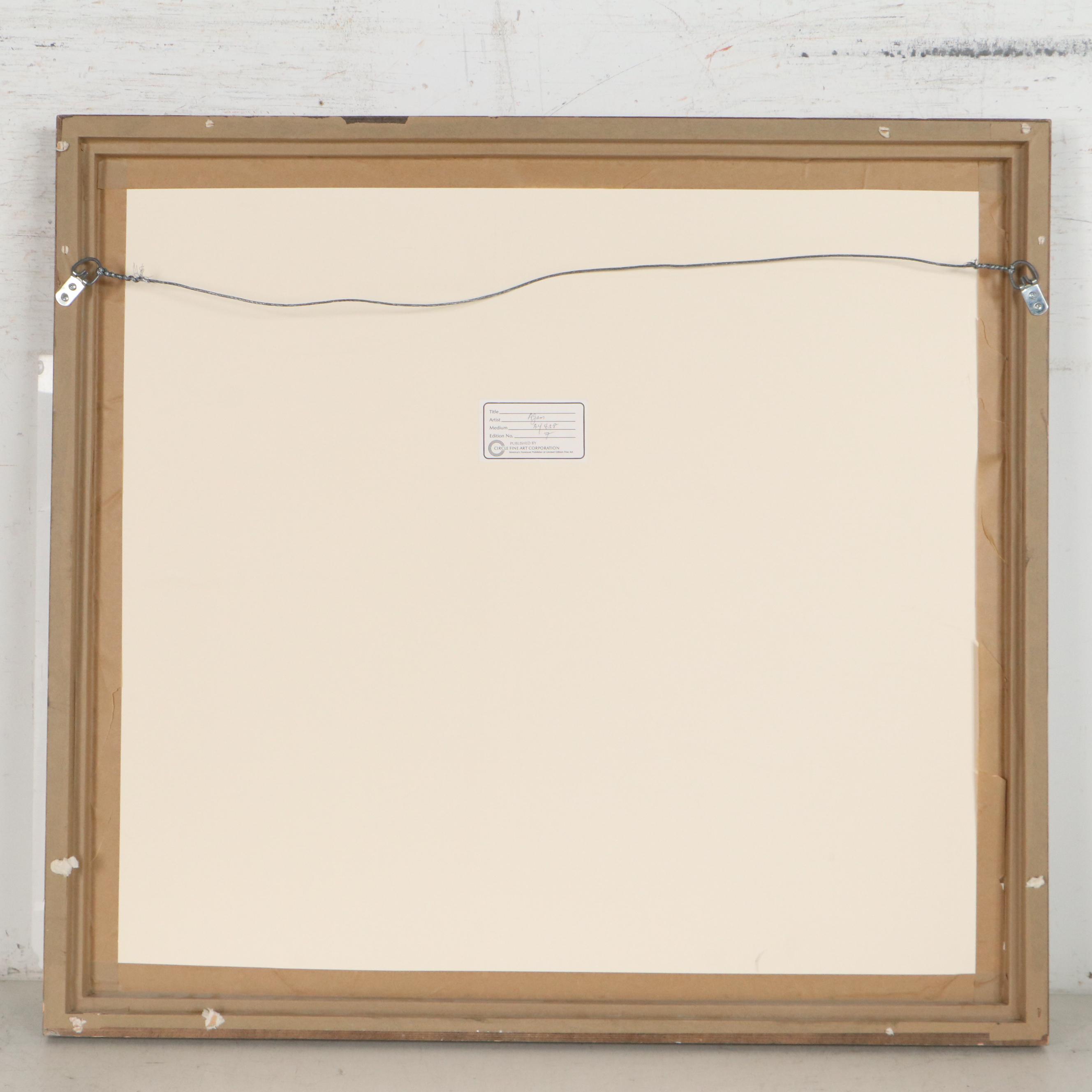 Yaacov Agam Serigraph