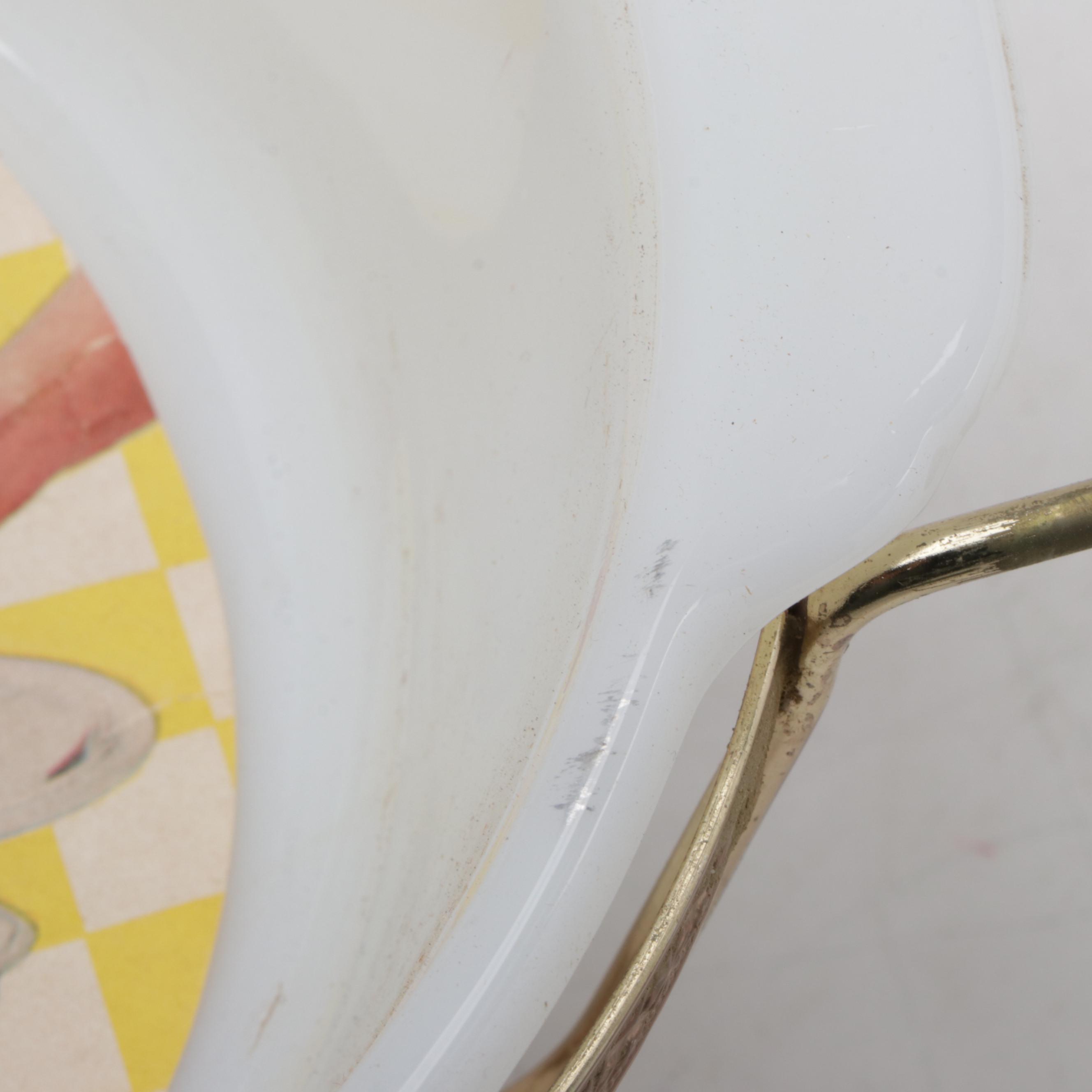 Pyrex "Forest Fancies" Nesting Bowls with Other Pyrex and Fire King Serveware