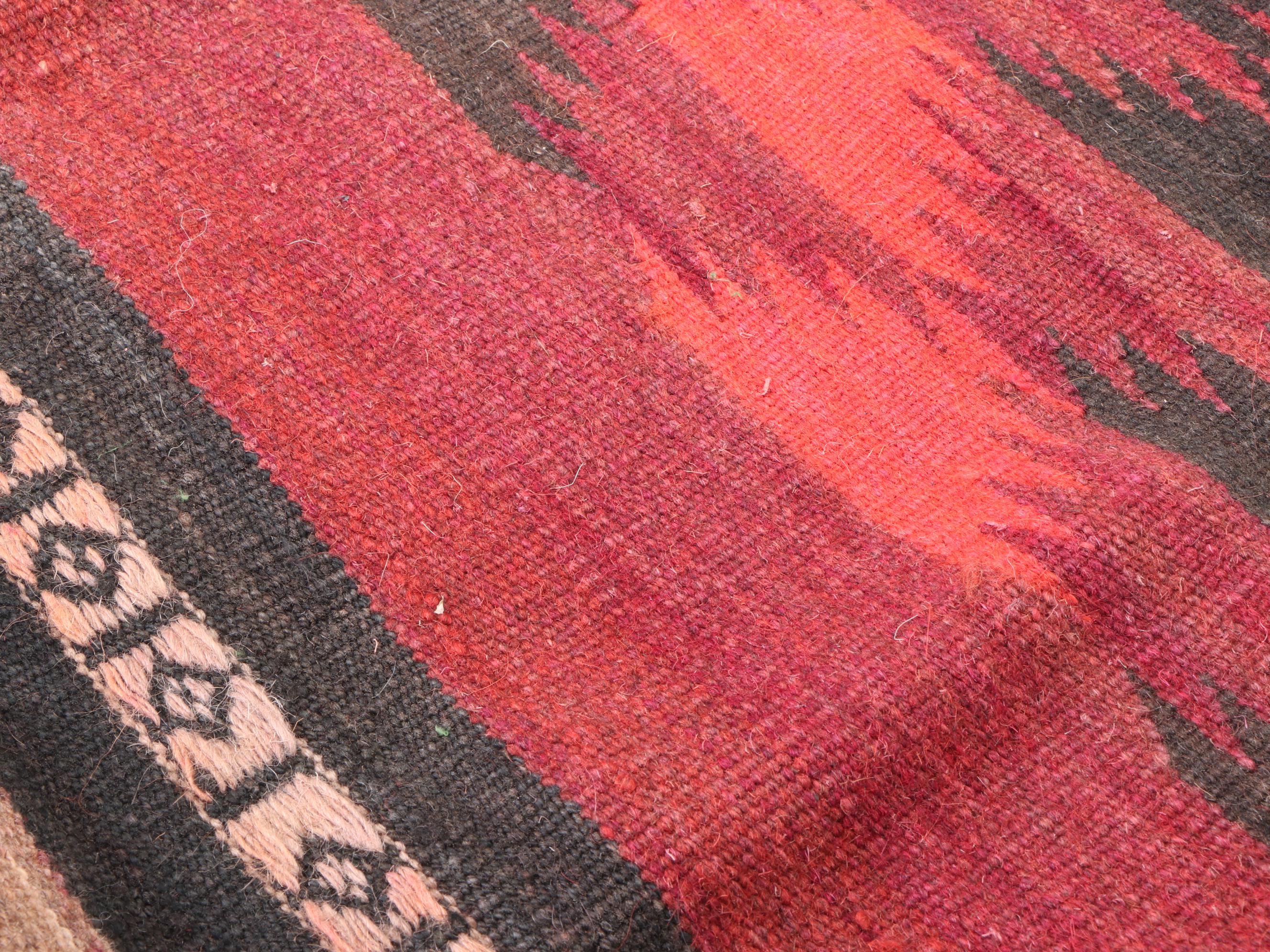 Handwoven Kilim Face Throw Pillow Covers