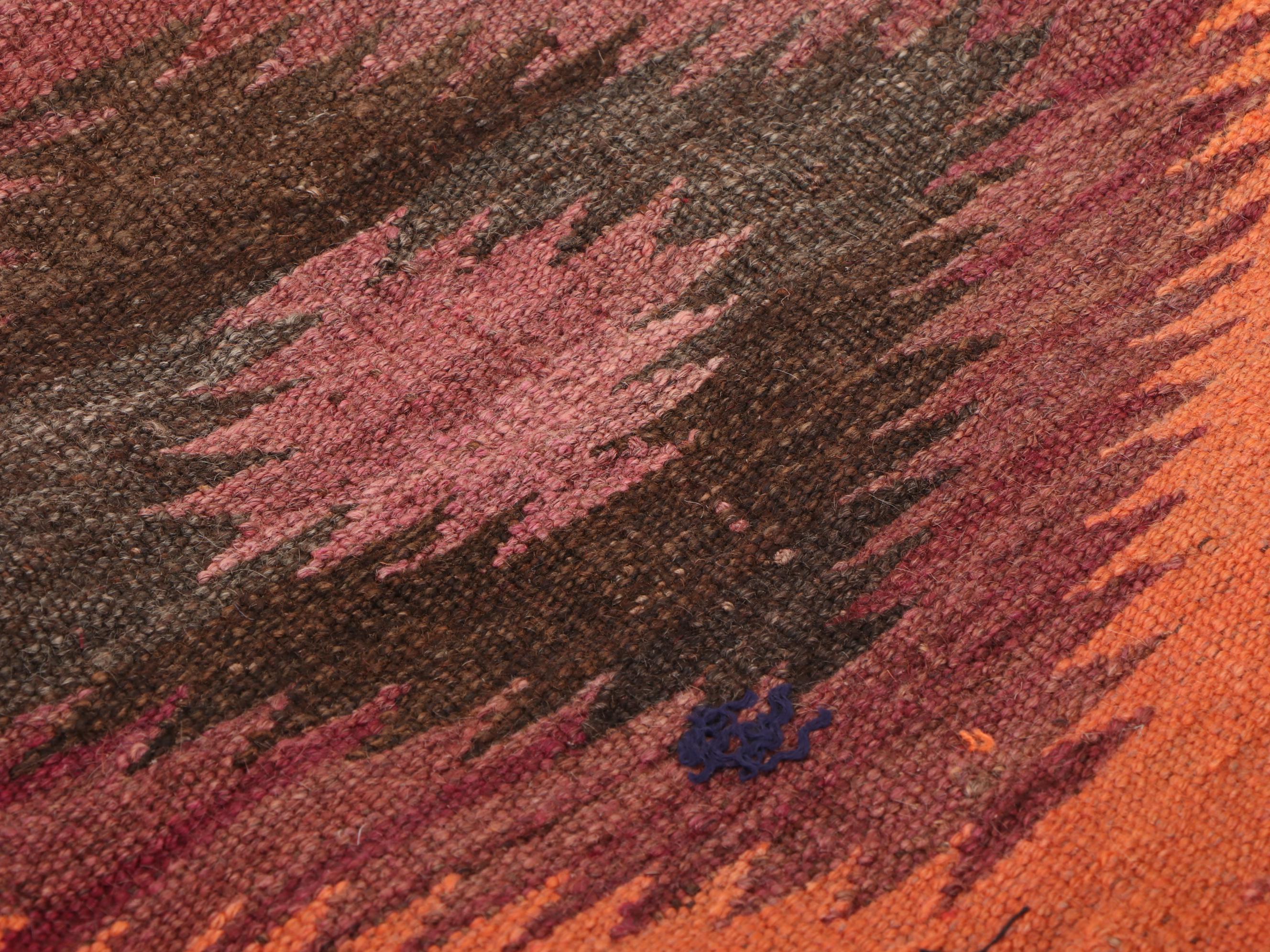 Handwoven Kilim Face Throw Pillow Covers