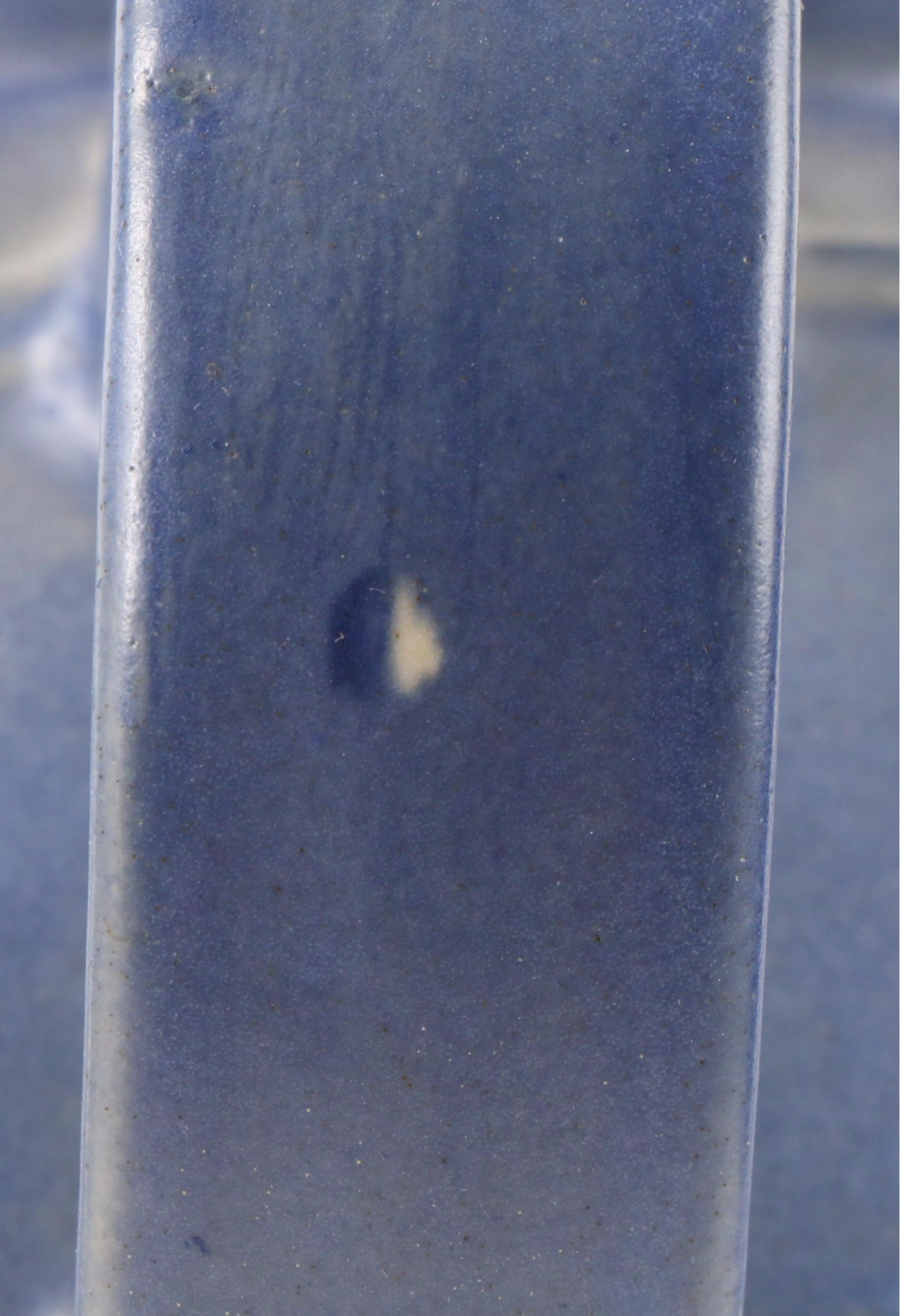 Roseville Pottery "Freesia" Blue Double-Handled Ceramic Vase, 1945