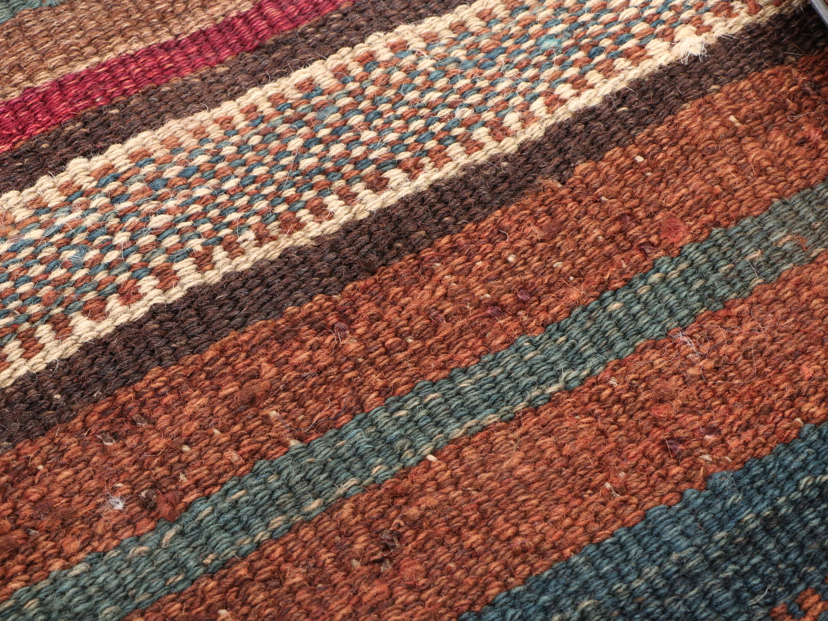 Handwoven Kilim Face Throw Pillow Covers