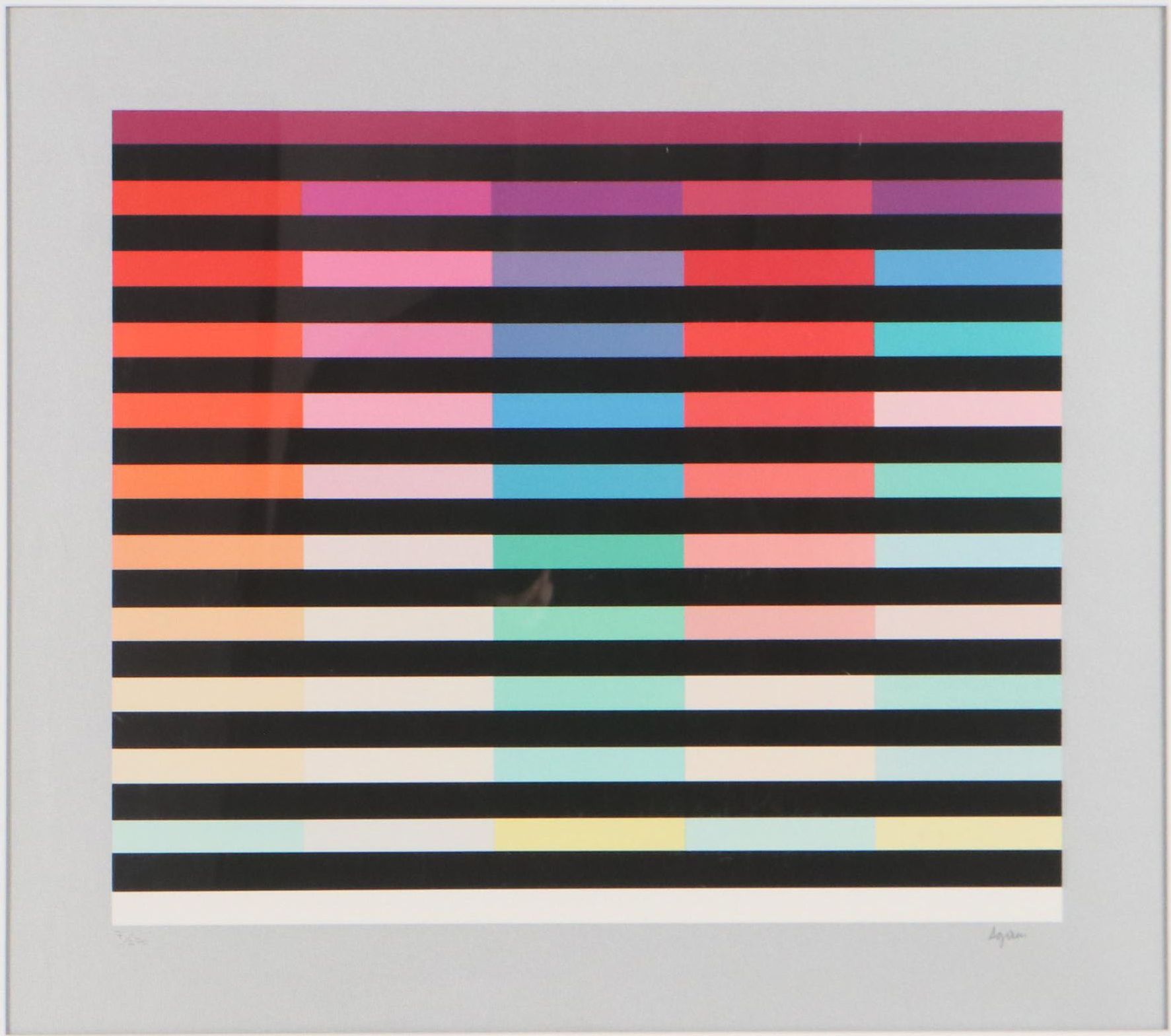 Yaacov Agam Serigraph