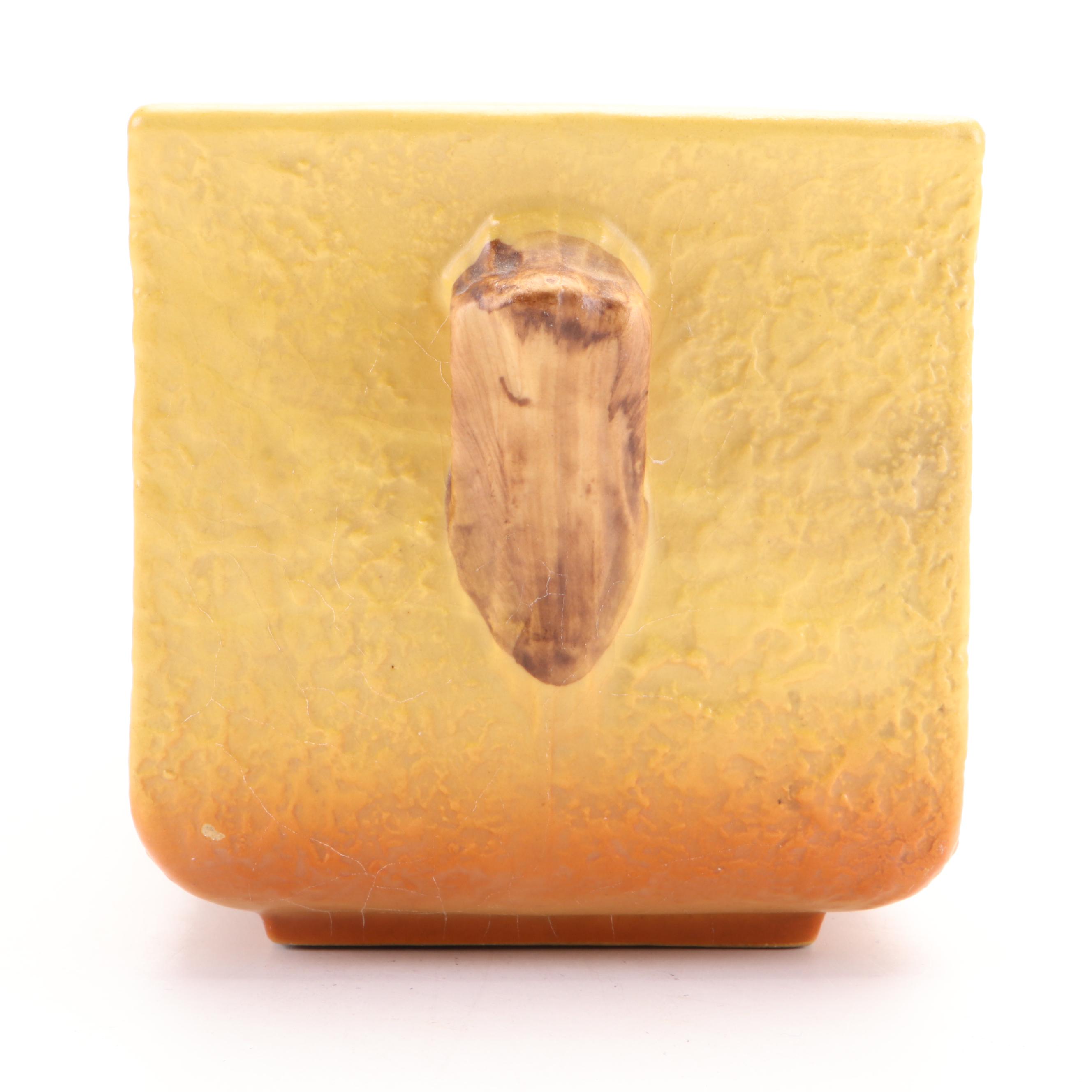 Roseville Pottery "Bittersweet" Ceramic Window Planter, Mid-20th Century