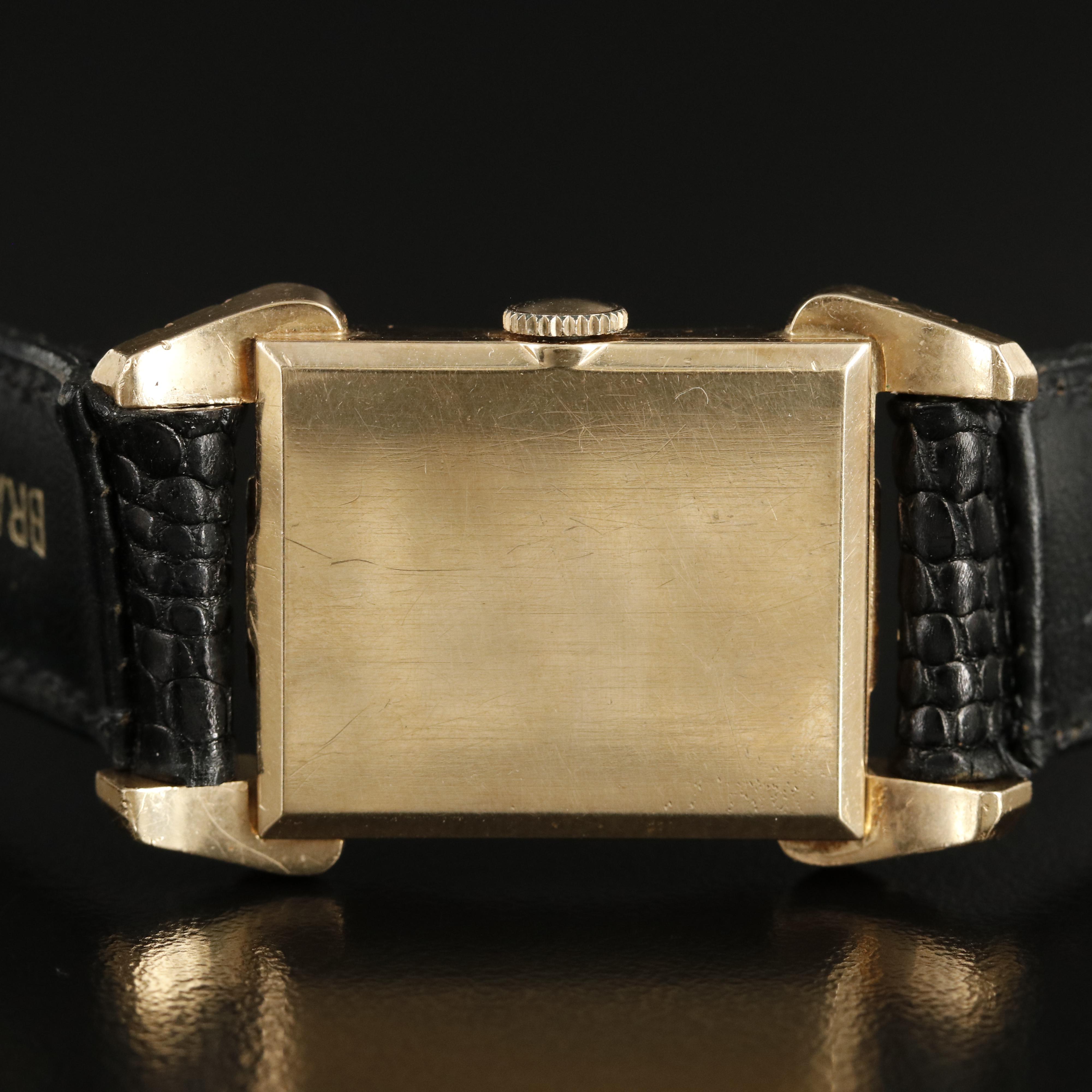 Vintage 14K Omega Fancy Lugs Watch