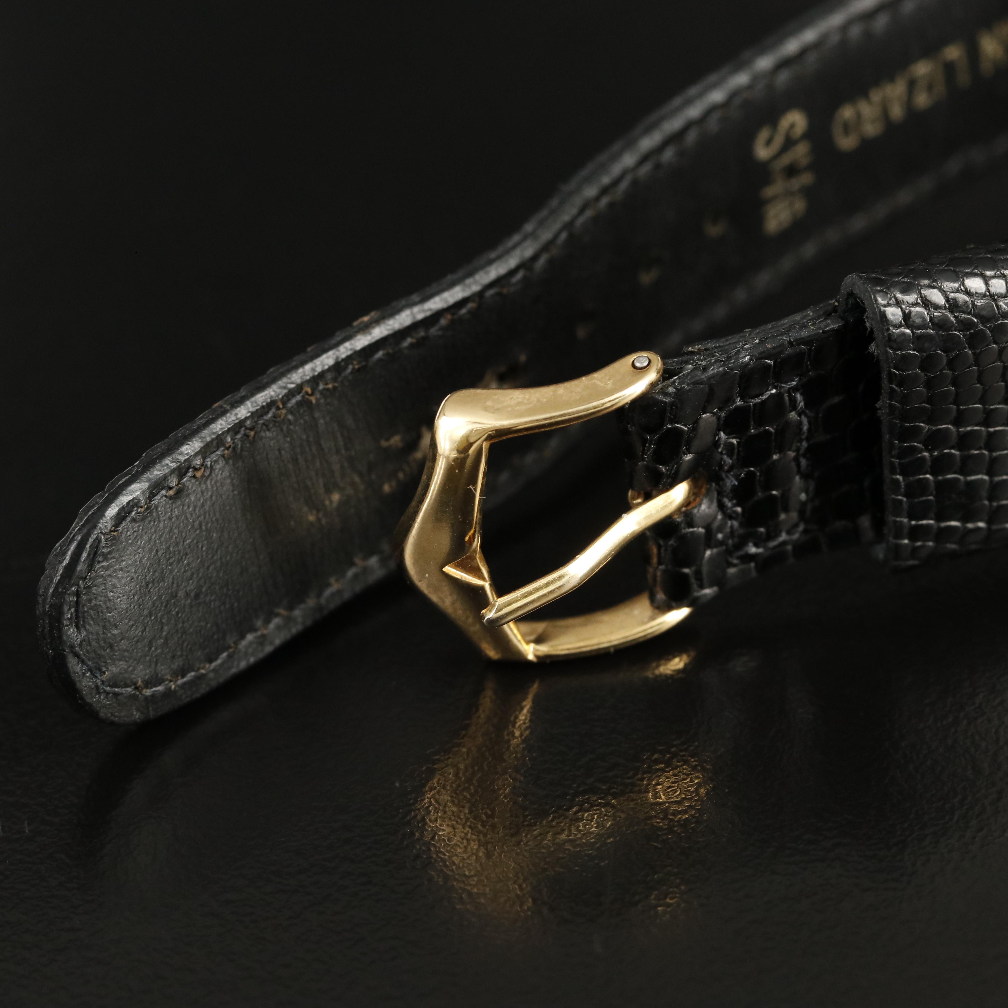 Vintage 14K Omega Fancy Lugs Watch