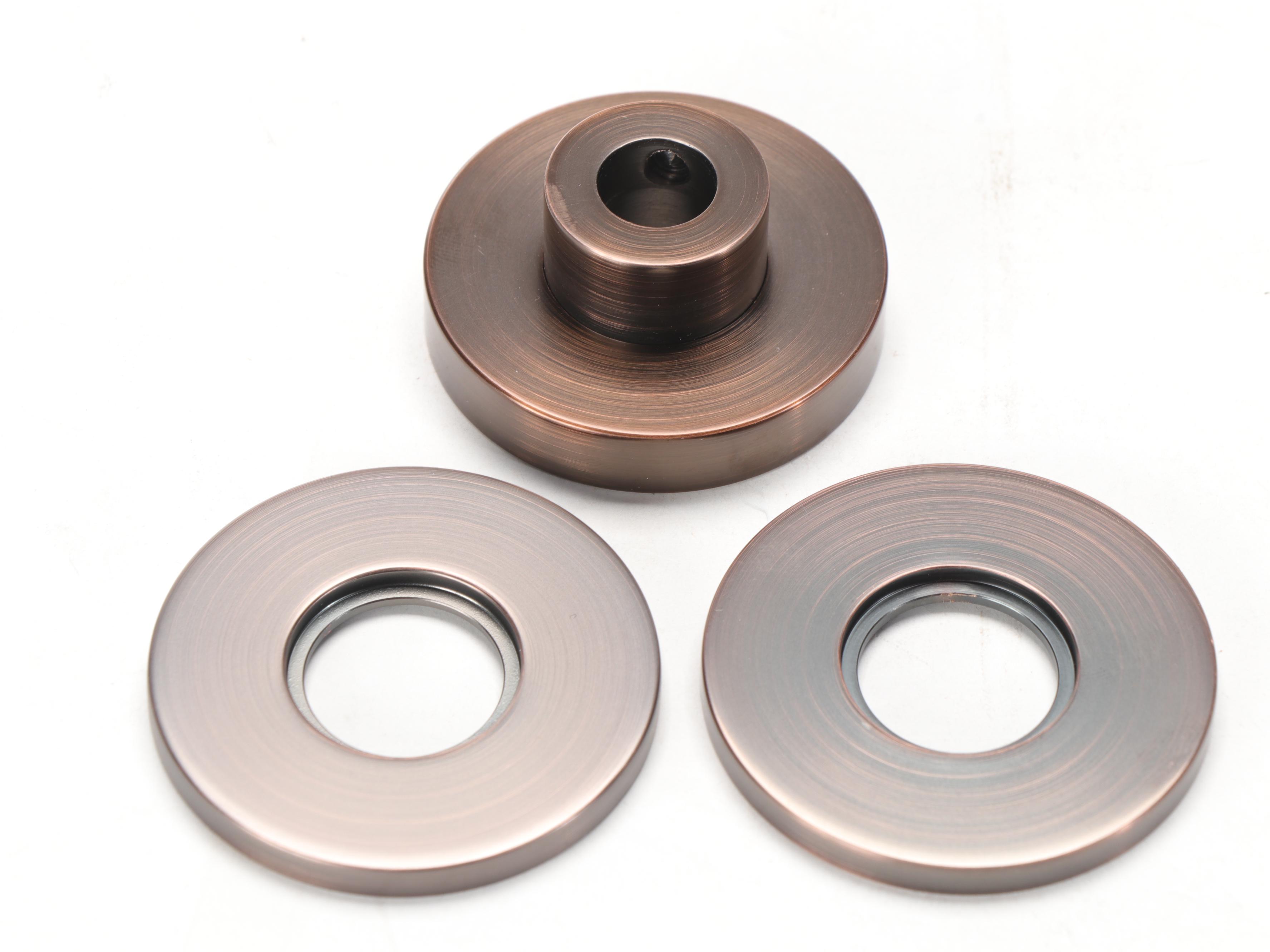 Oil Rubbed Bronze Exposed Pipe Thermostatic Shower with Hand Shower