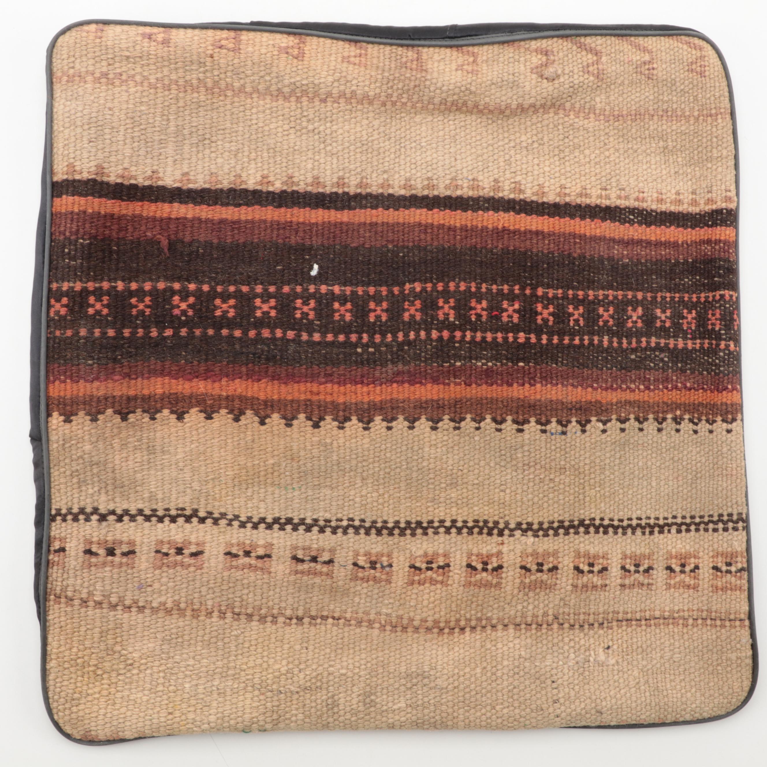 Handwoven Kilim Face Throw Pillow Covers