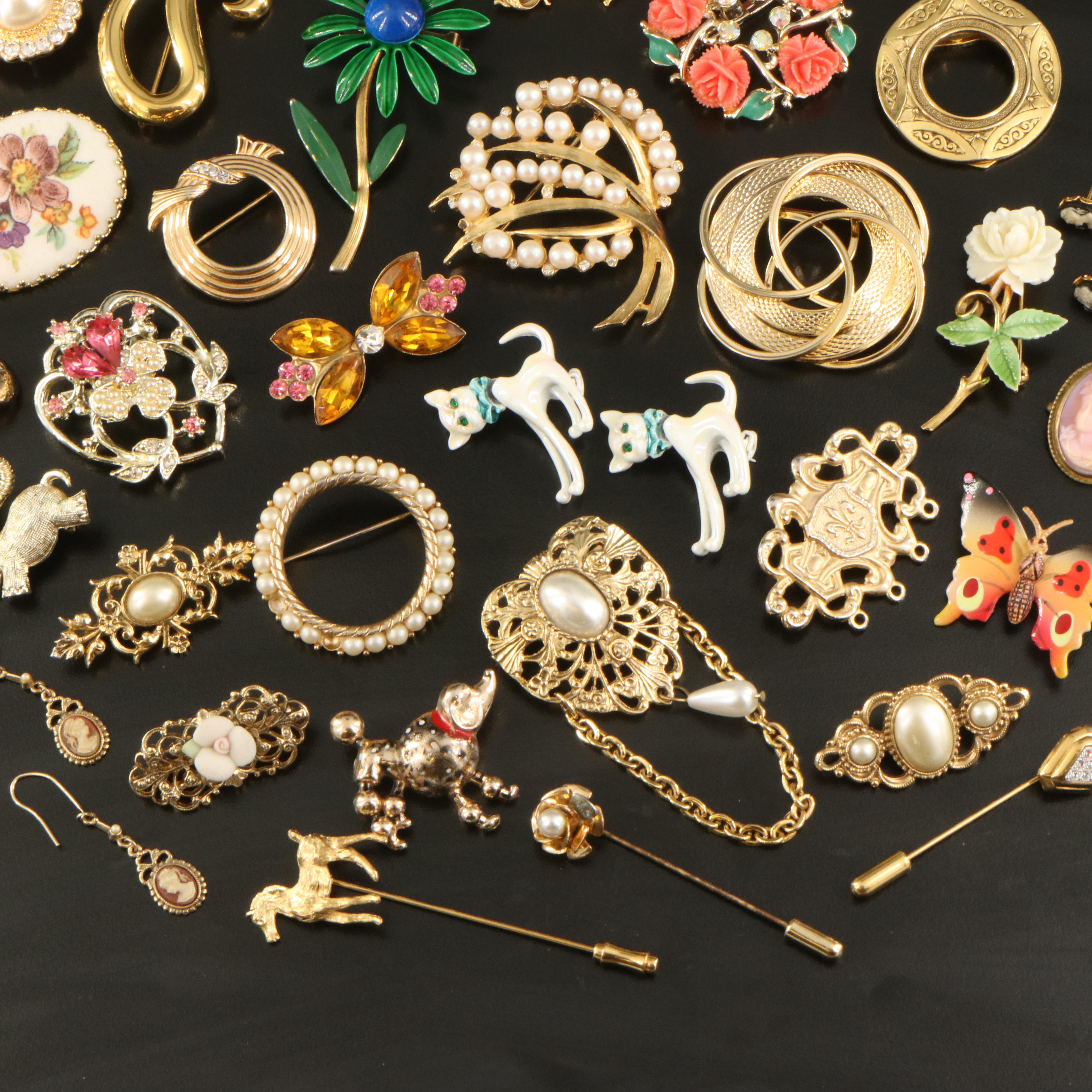 Danecraft, Crown Trifari and Western German Jewelry Featured in Collection