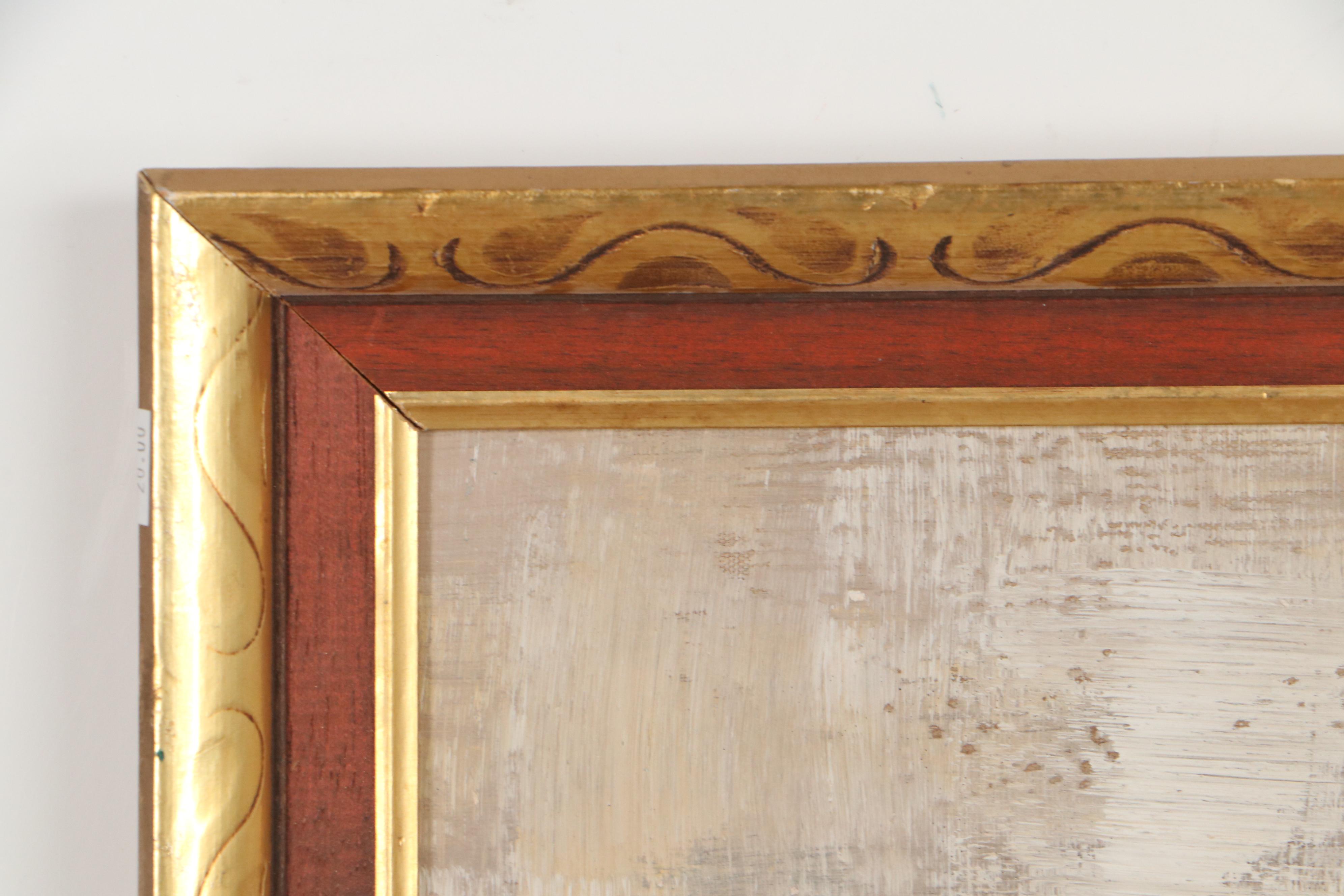 K. Hillman Abstract Oil Painting