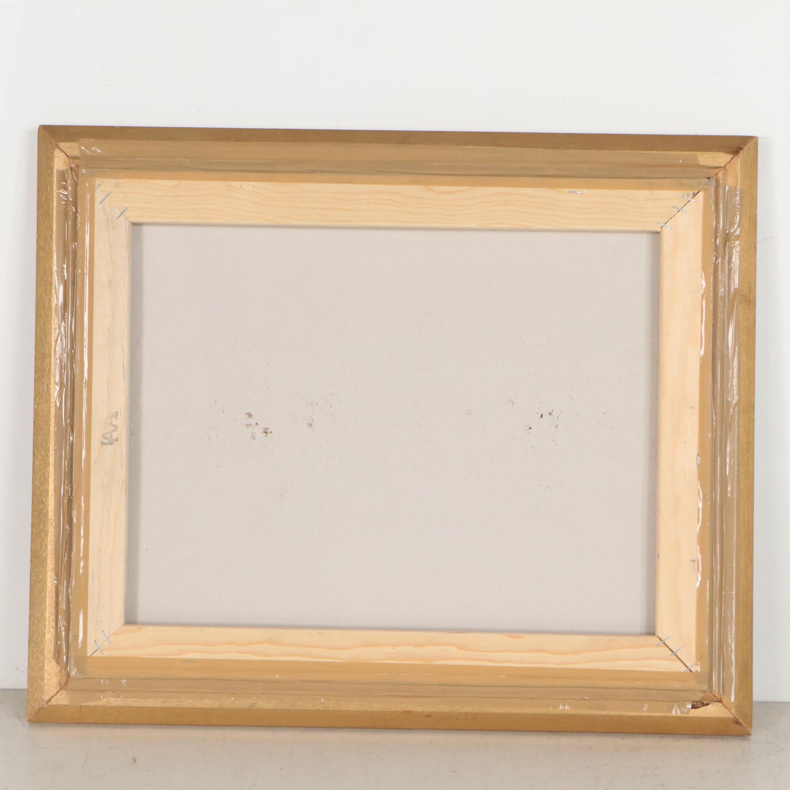 K. Hillman Abstract Oil Painting