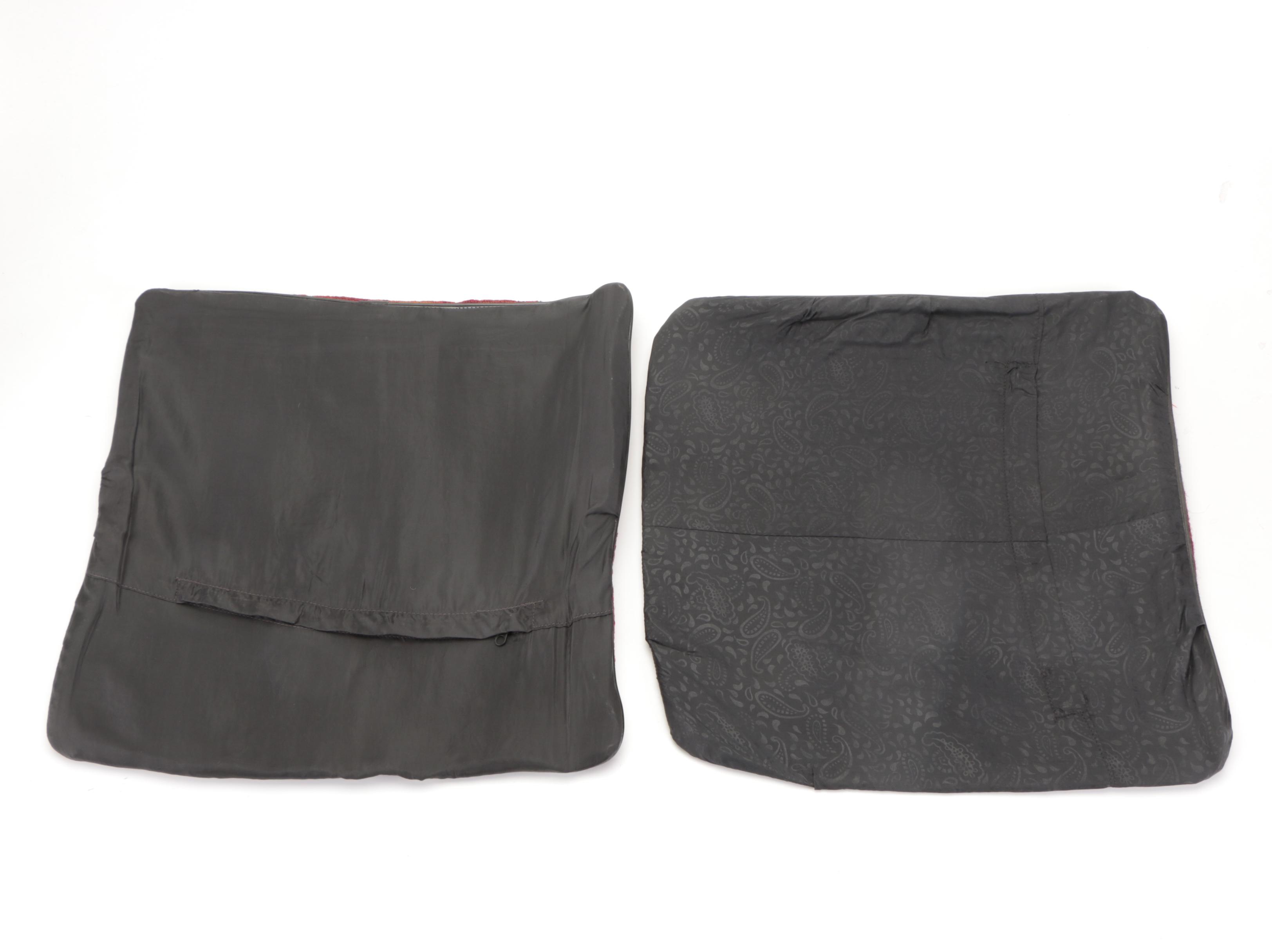 Handwoven Kilim Face Throw Pillow Covers