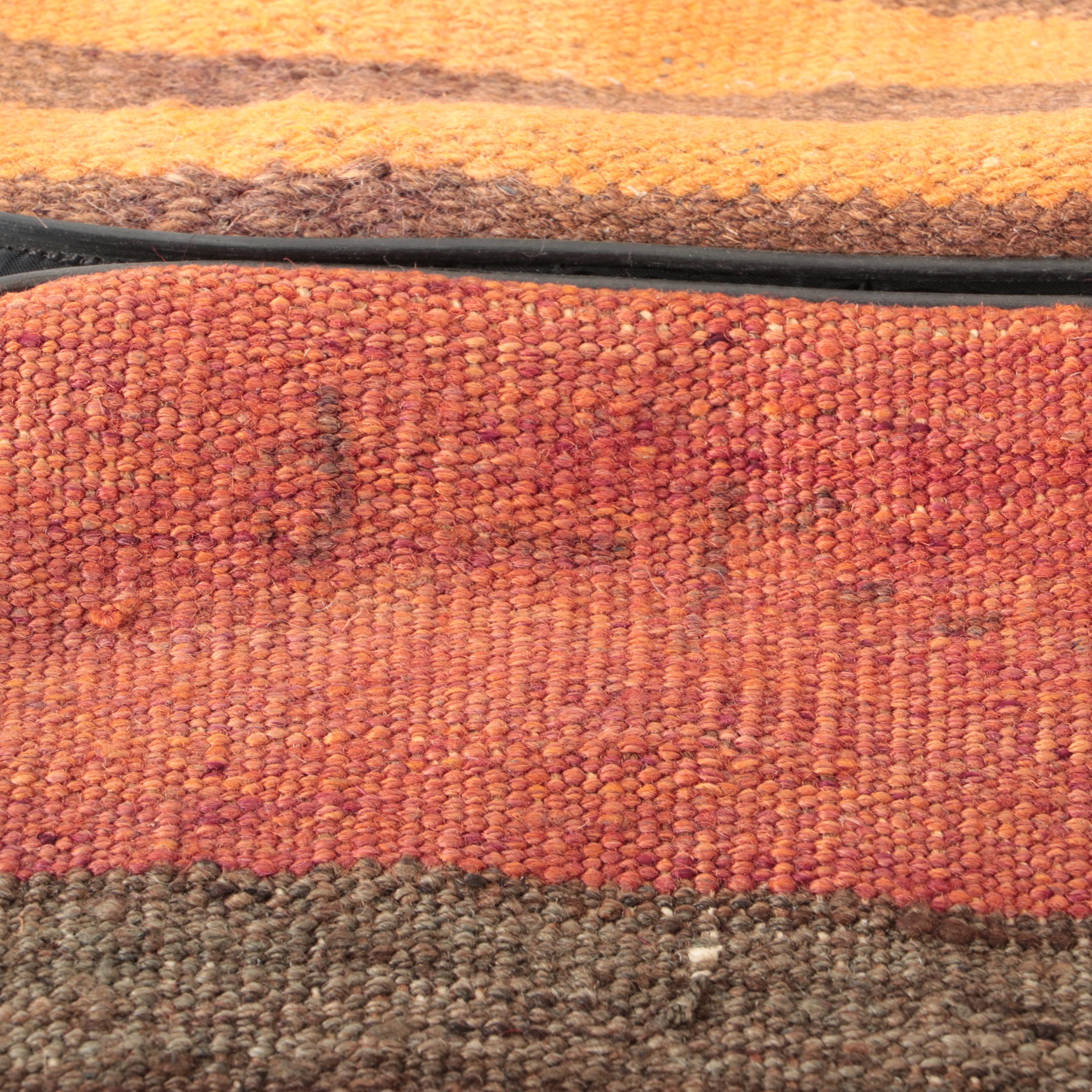 Handwoven Kilim Face Throw Pillow Covers