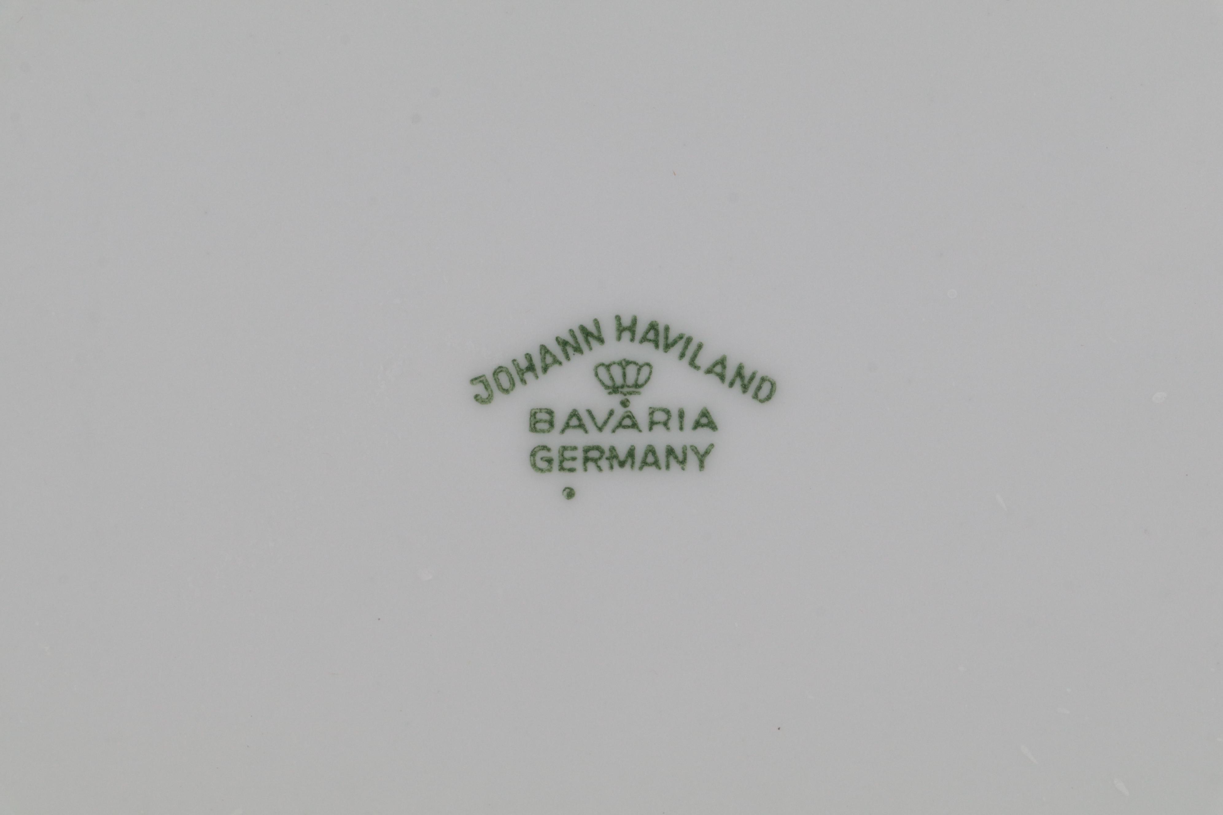 Johann Haviland "Blue Garland" Dinnerware, 1953 - 1990