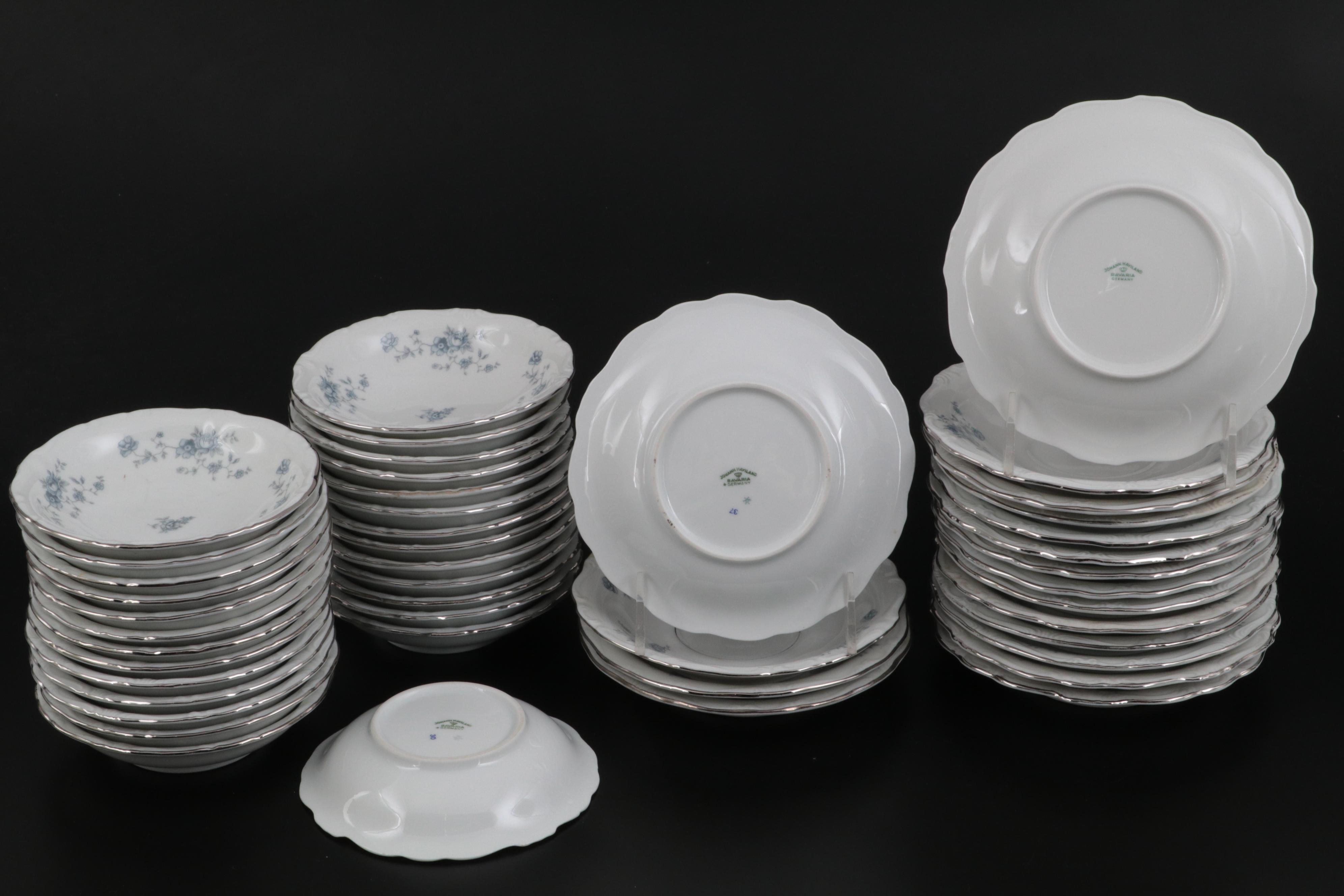 Johann Haviland "Blue Garland" Dinnerware, 1953 - 1990