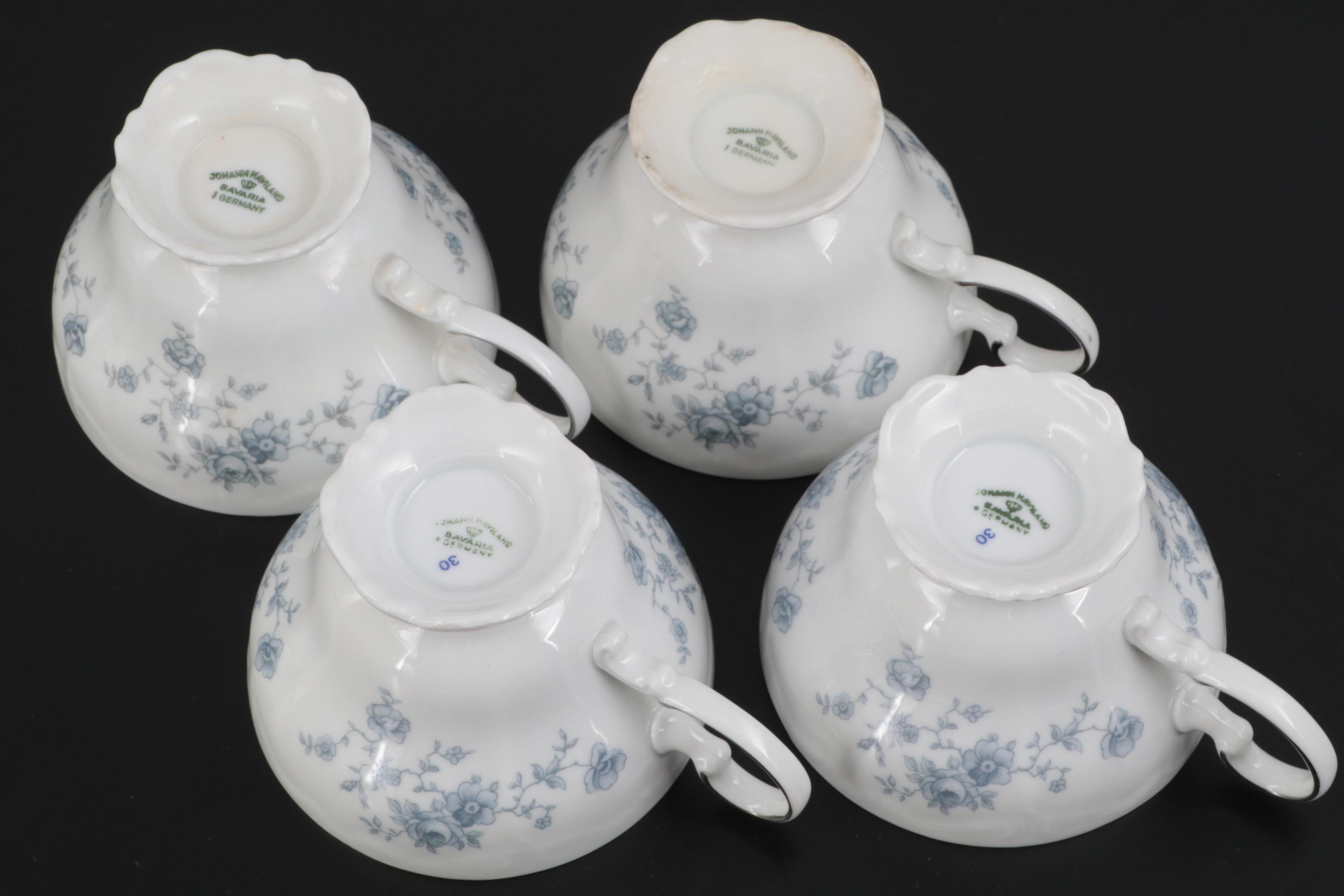 Johann Haviland "Blue Garland" Dinnerware, 1953 - 1990