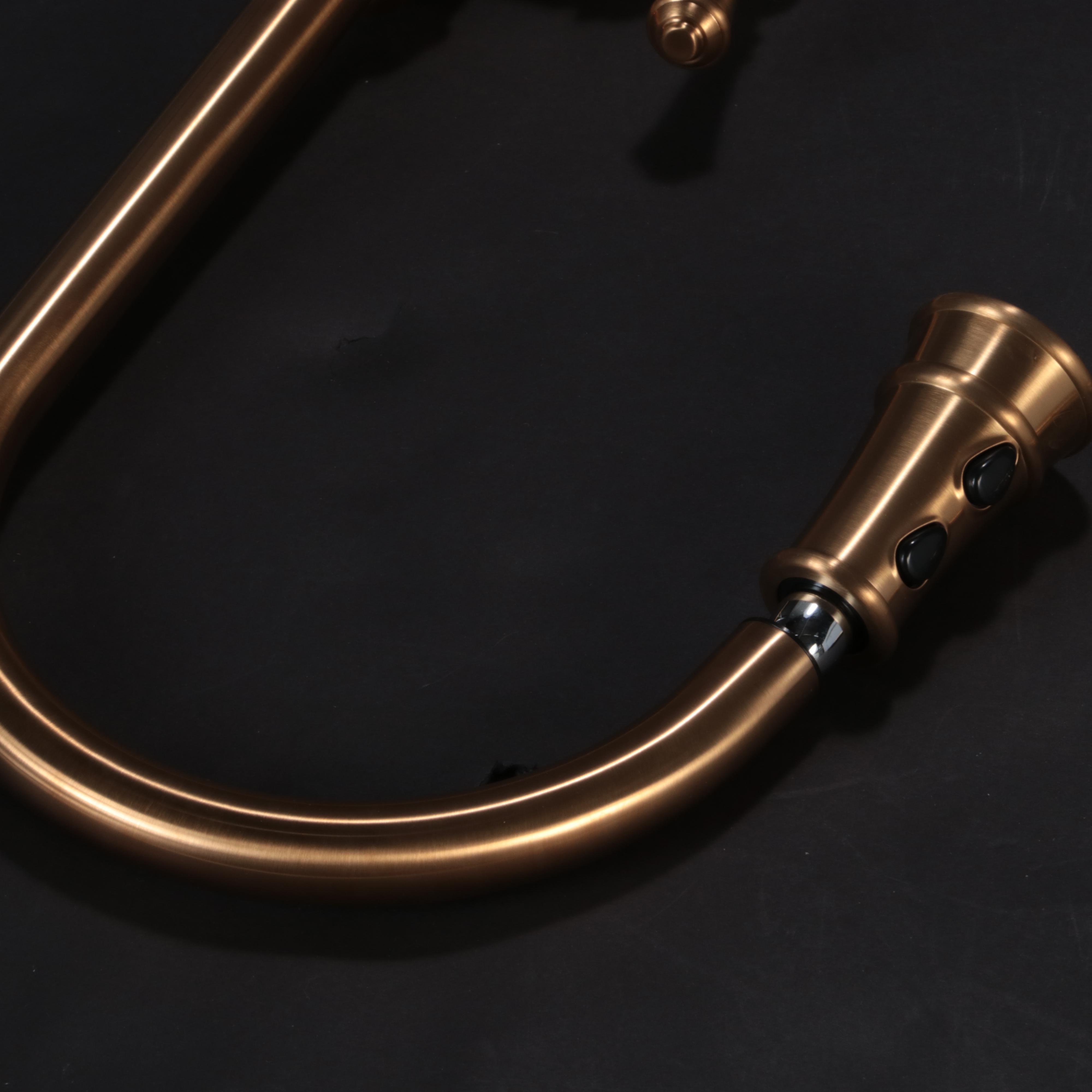 30" White Fireclay Farmhouse Sink with Pull-Down Kitchen Faucet, Soap Dispenser