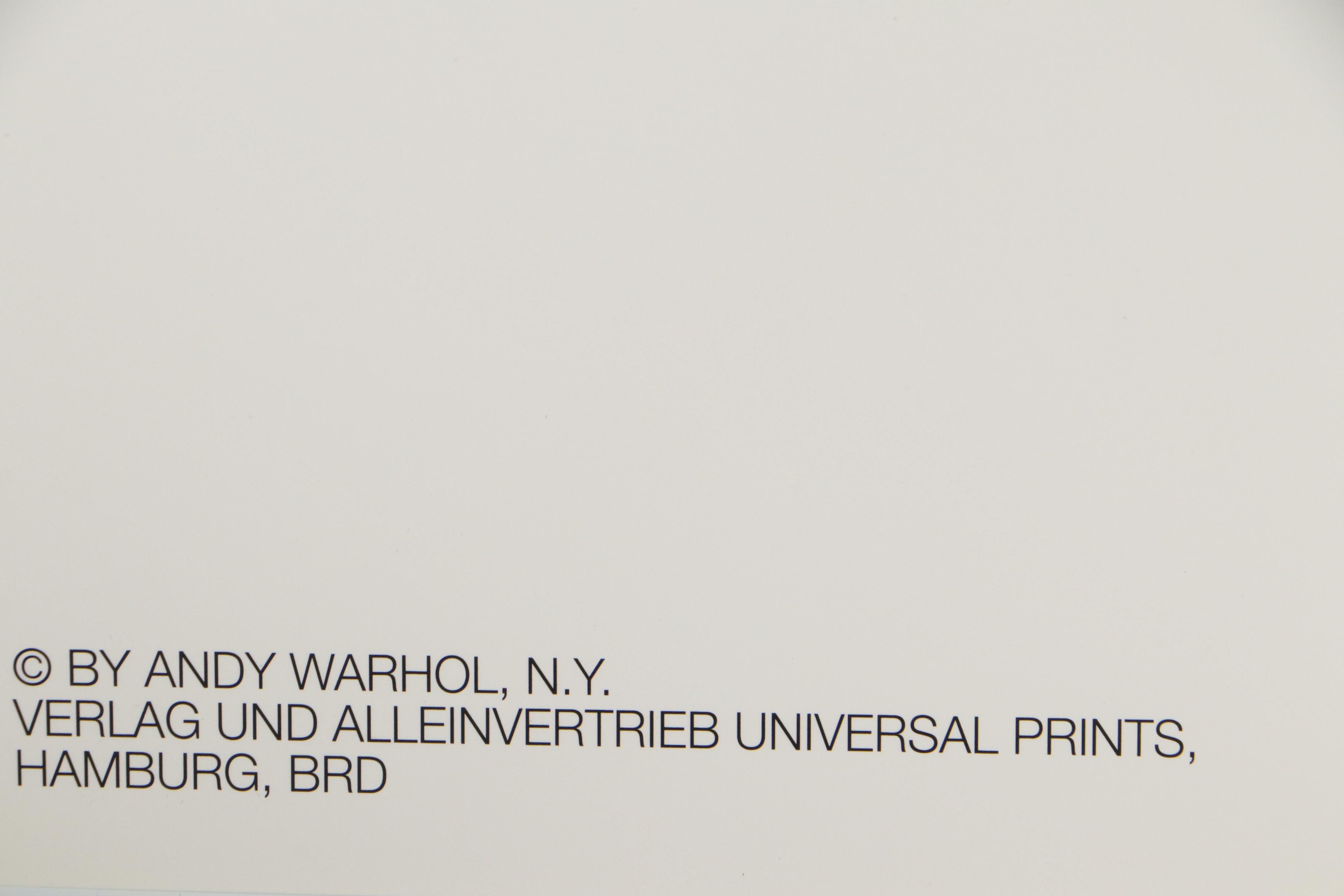 Andy Warhol Commissioned Offset Poster for "Querelle," 1982