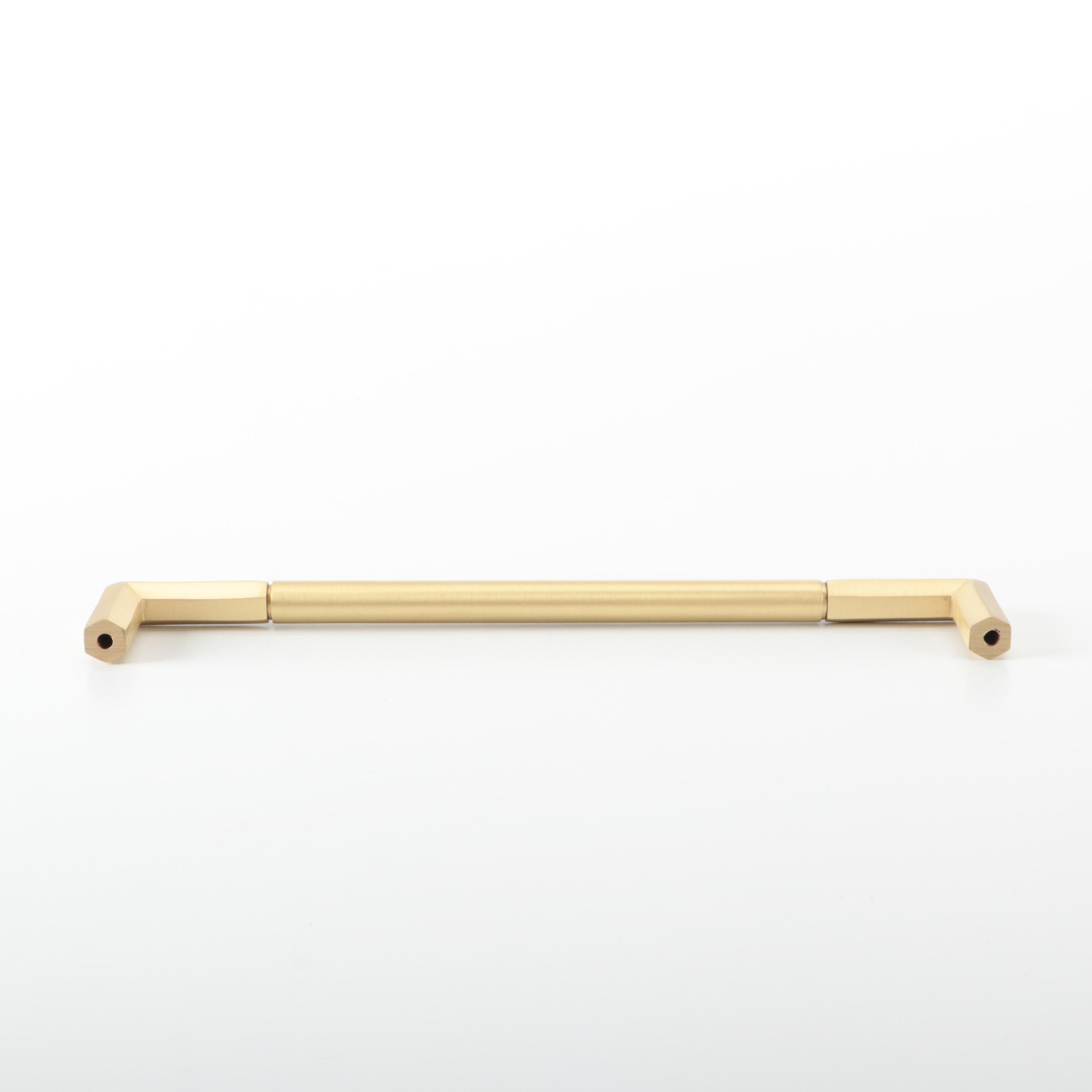 6" and 8" Solid Brass Cabinet Pulls in Satin Finish
