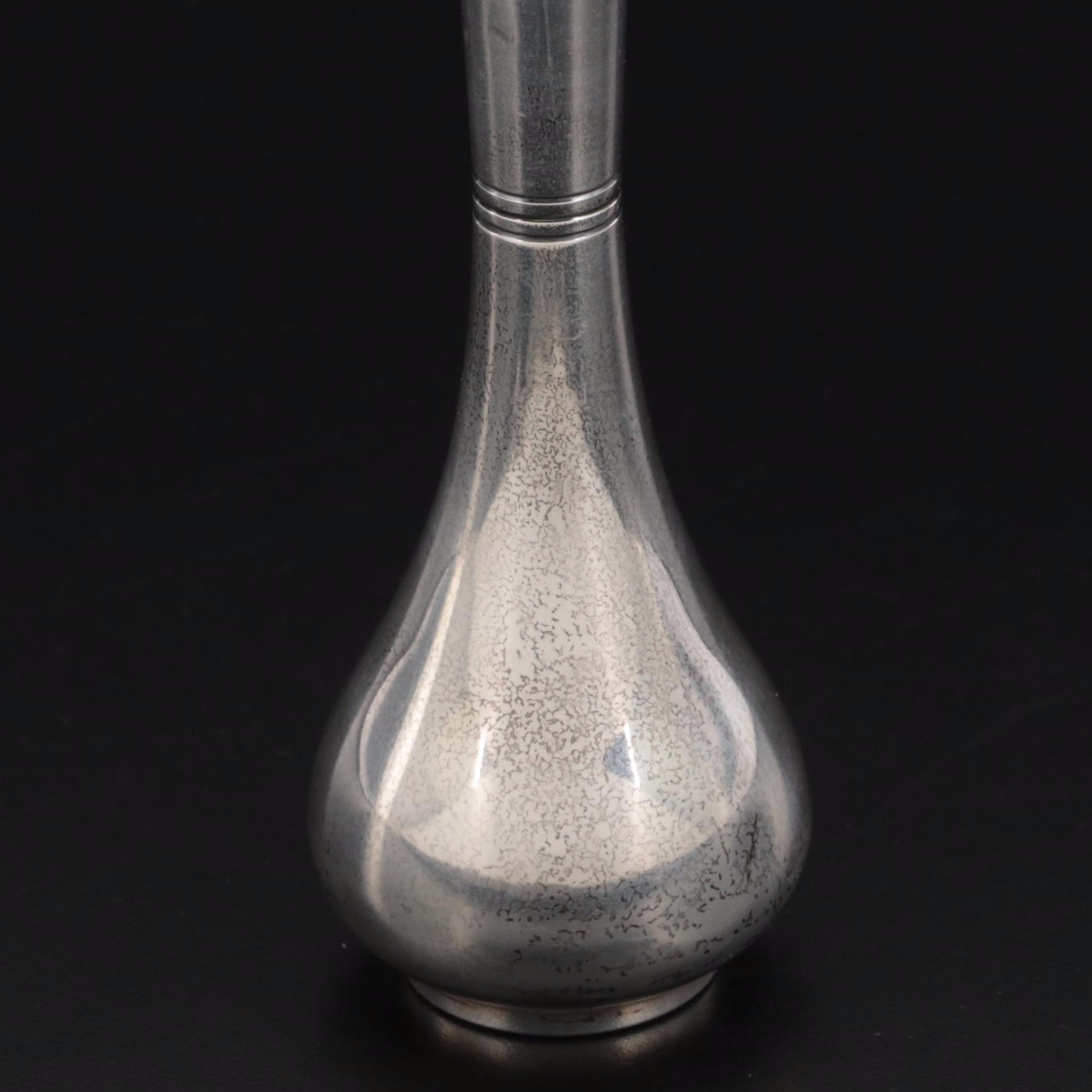 Tiffany & Co. Sterling Silver Bud Vase, Mid-20th Century