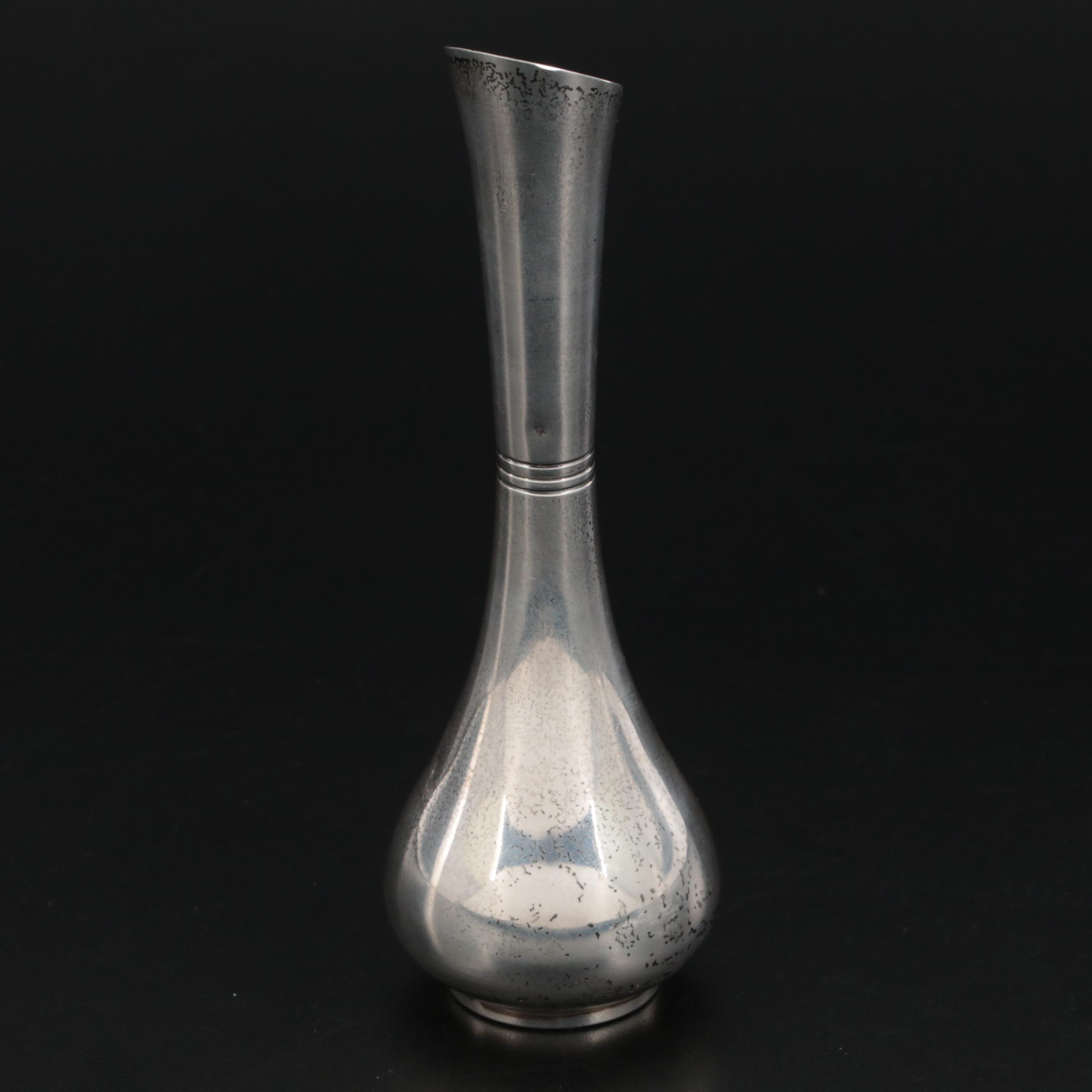 Tiffany & Co. Sterling Silver Bud Vase, Mid-20th Century