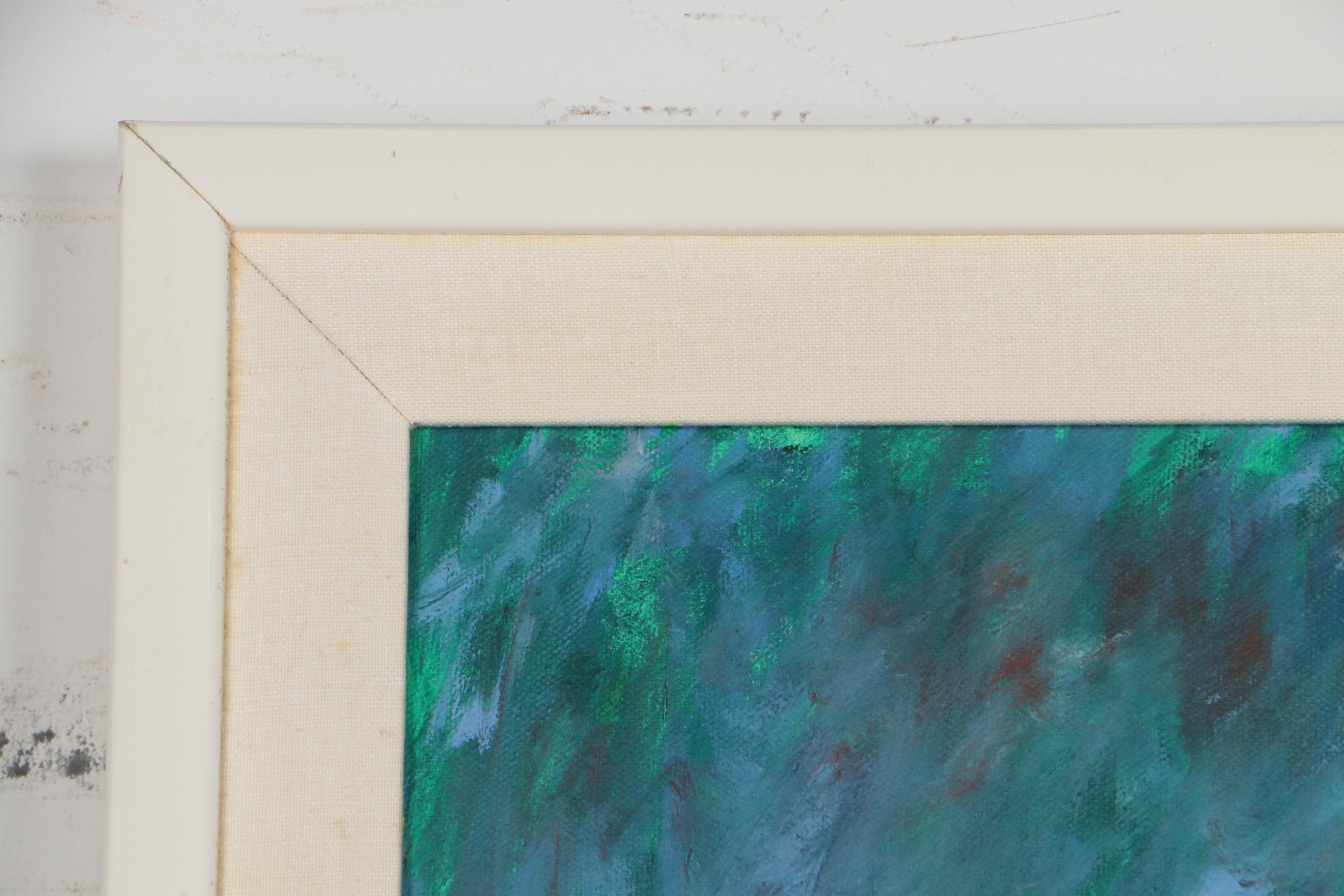 Suzie Wright Oil Painting "War of the Roses", 21st Century