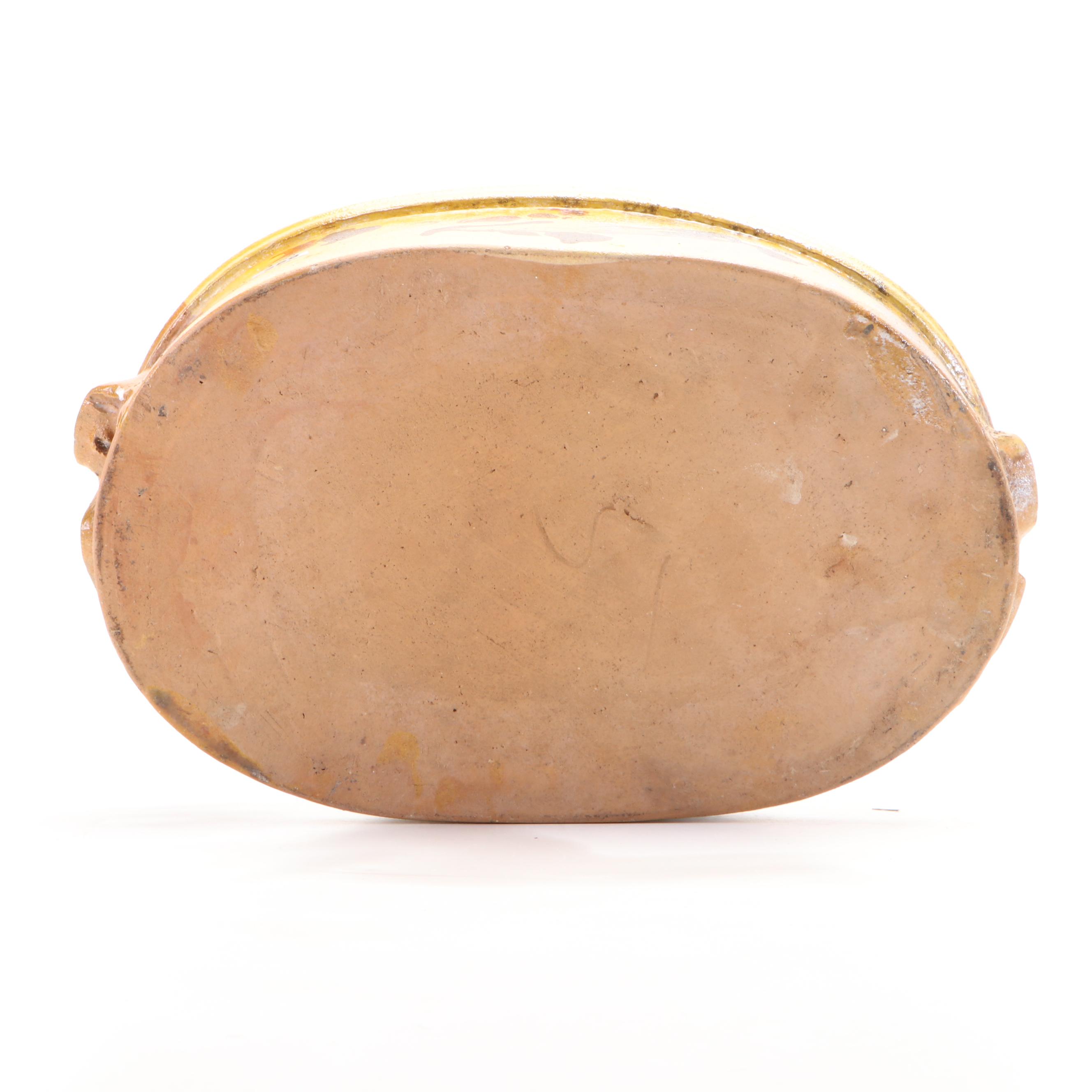 Southeast Asian Foot Bath Planter with Other Earthenware Vessels