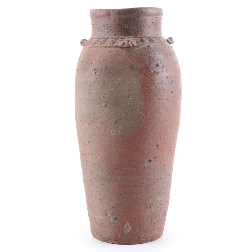 Chinese Stoneware Martaban Storage Jar