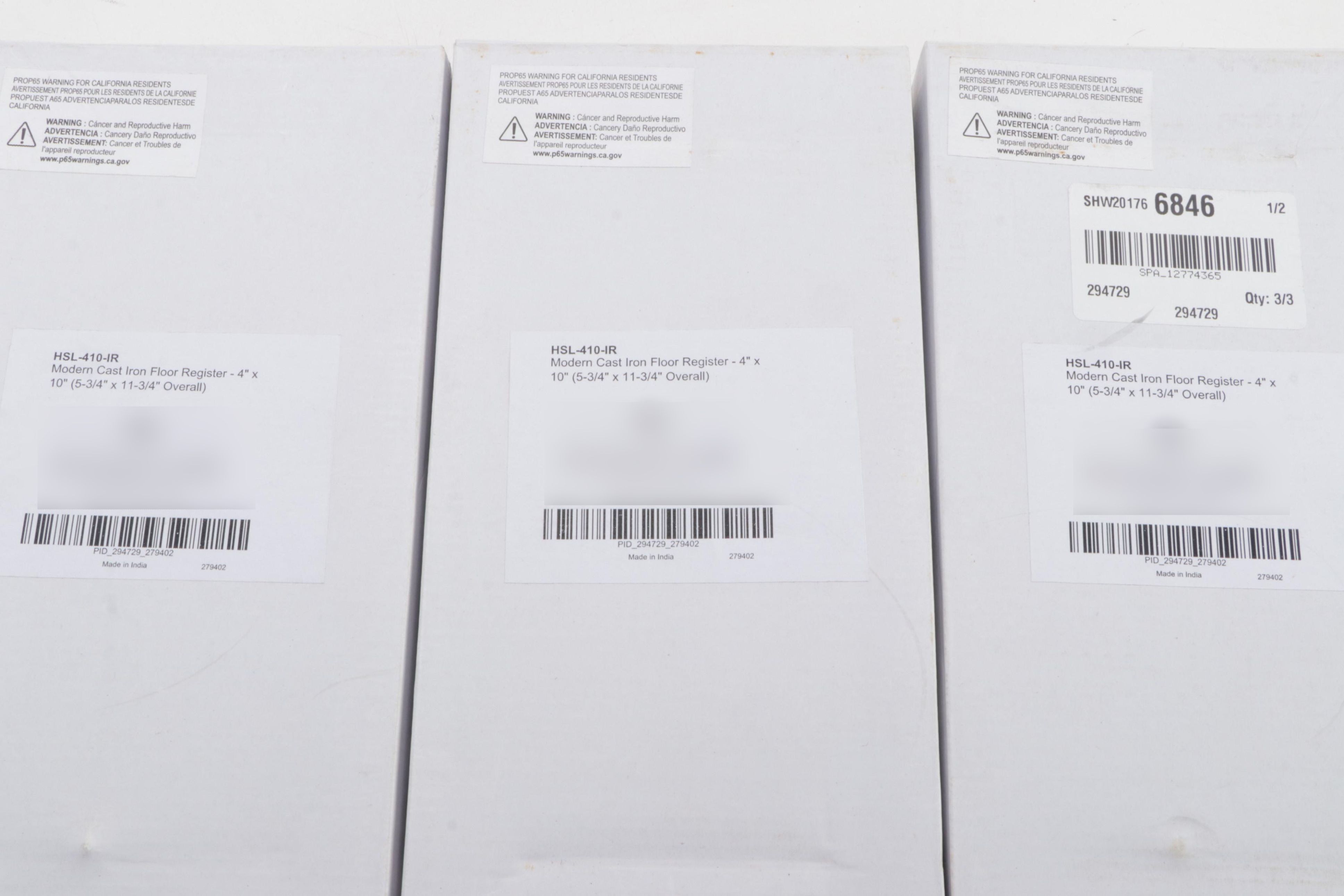 Cast Iron Floor Registers