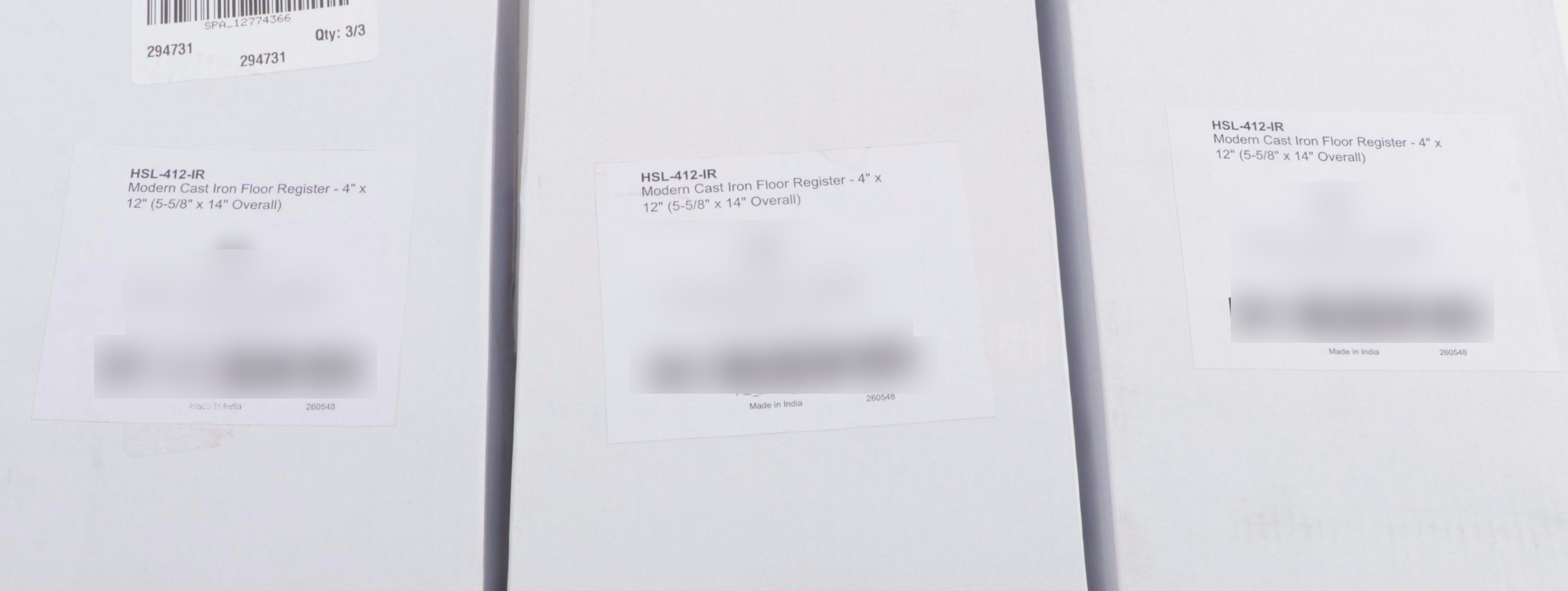 Cast Iron Floor Registers