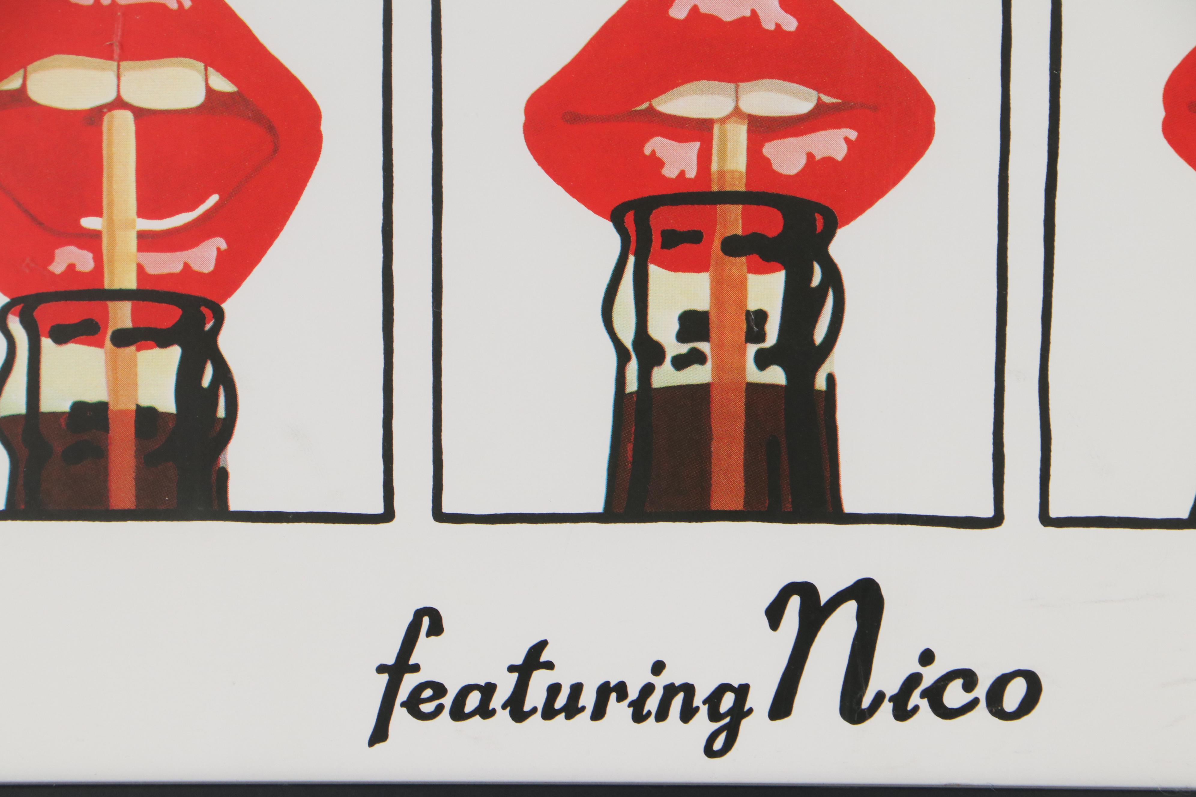 Offset Lithograph "Andy Warhol's Velvet Underground Featuring Nico"