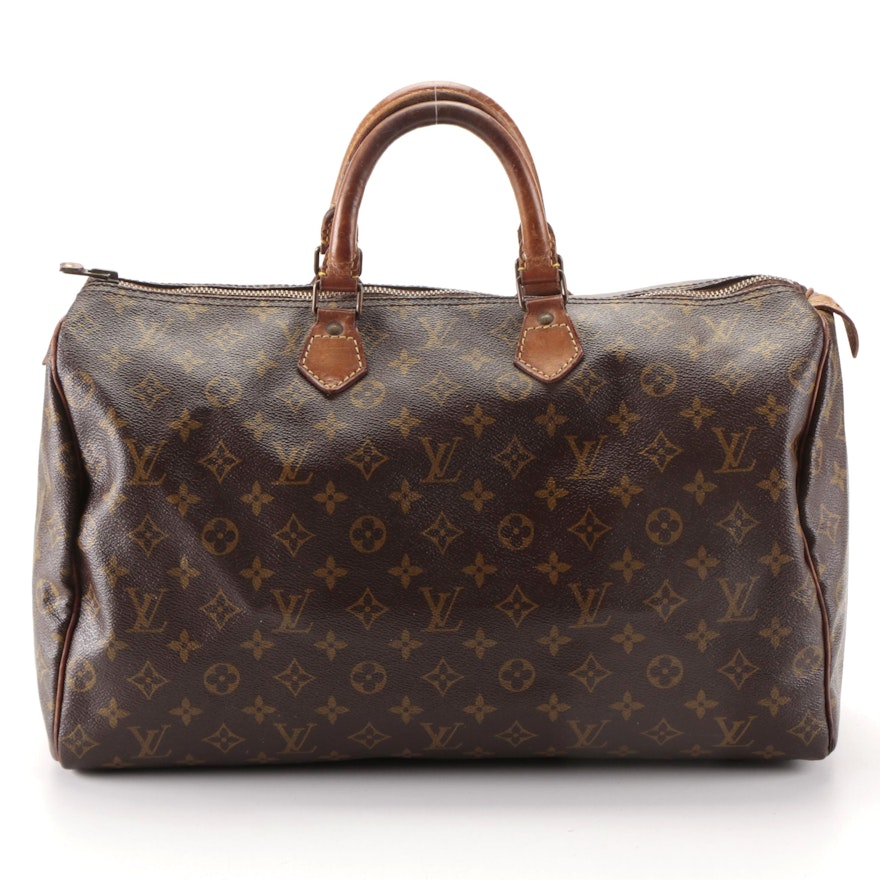 Louis Vuitton Speedy 40 in Monogram Canvas