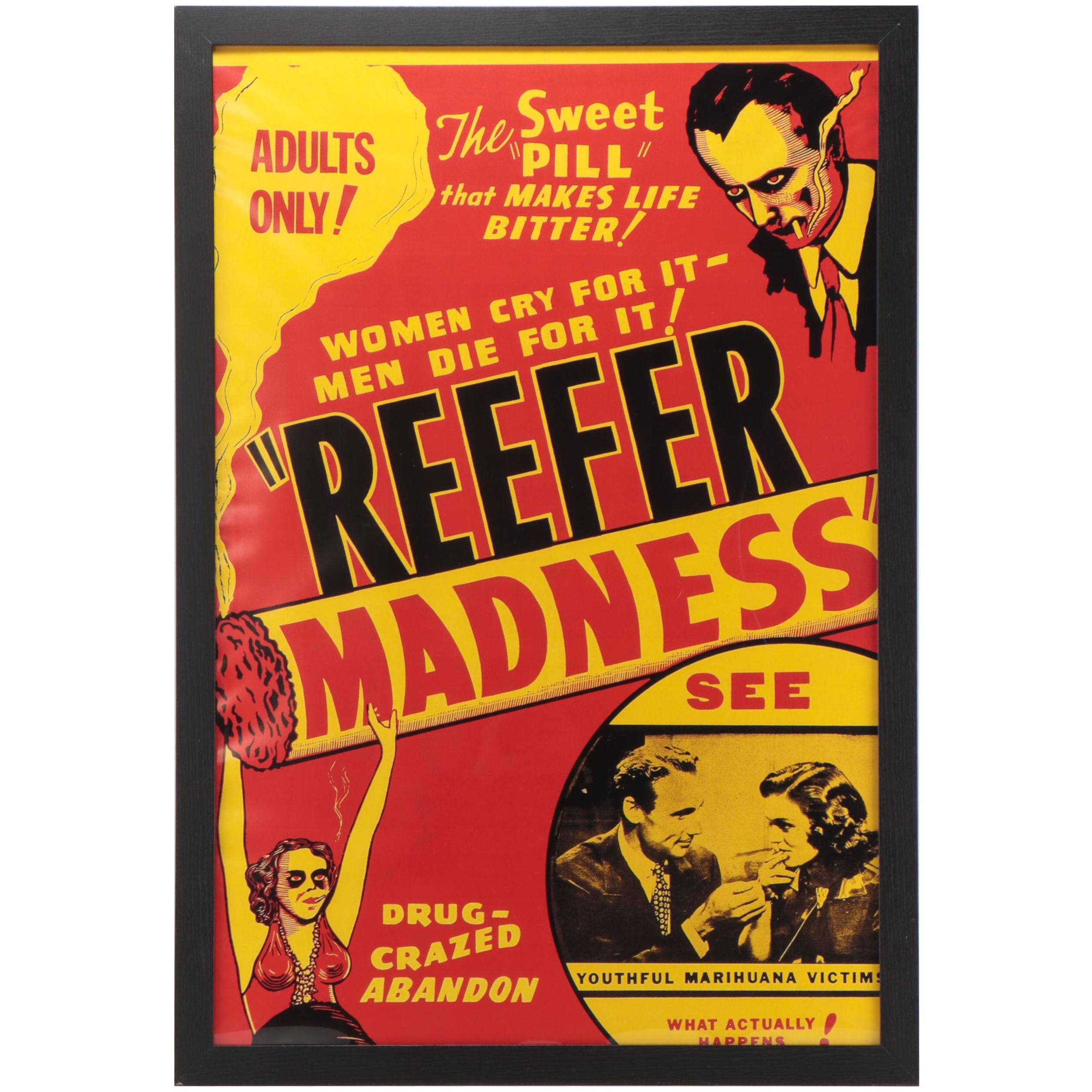 Propaganda Giclée Poster "Reefer Madness"