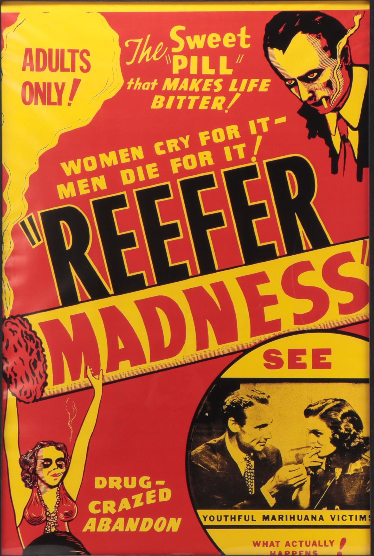 Propaganda Giclée Poster "Reefer Madness"