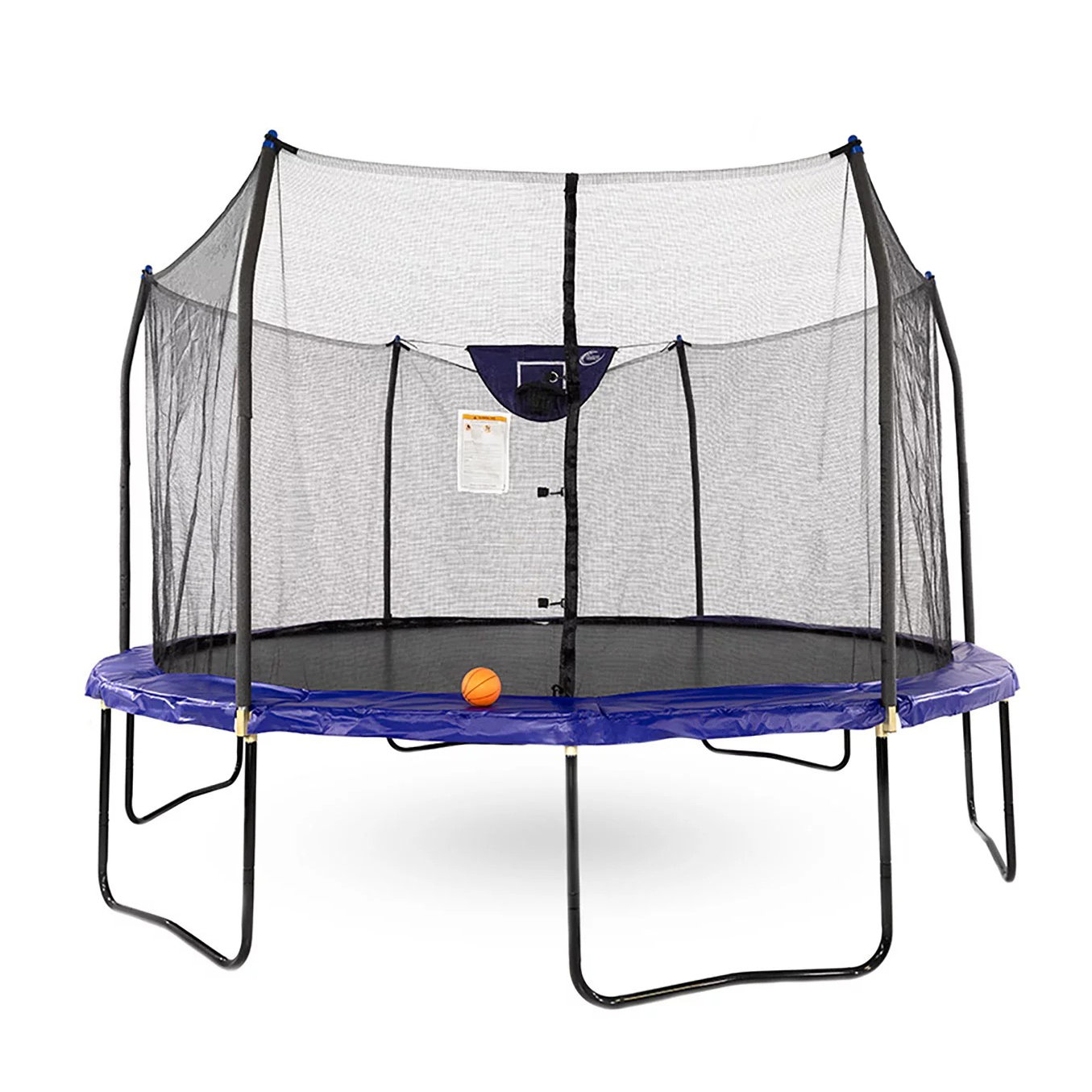 Skywalker 14' Round Trampoline with Enclosure and Basketball Hoop