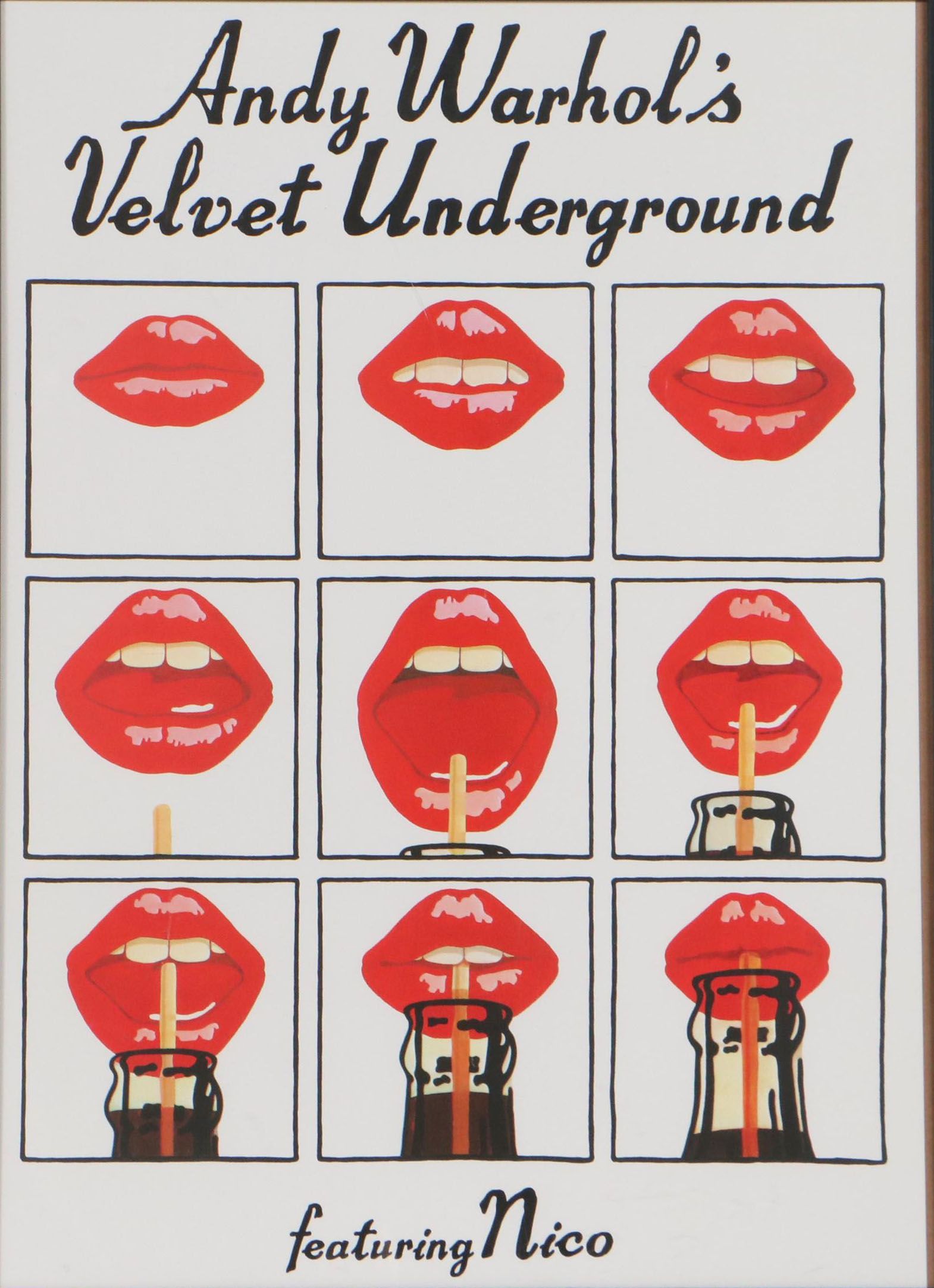 Offset Lithograph "Andy Warhol's Velvet Underground Featuring Nico"