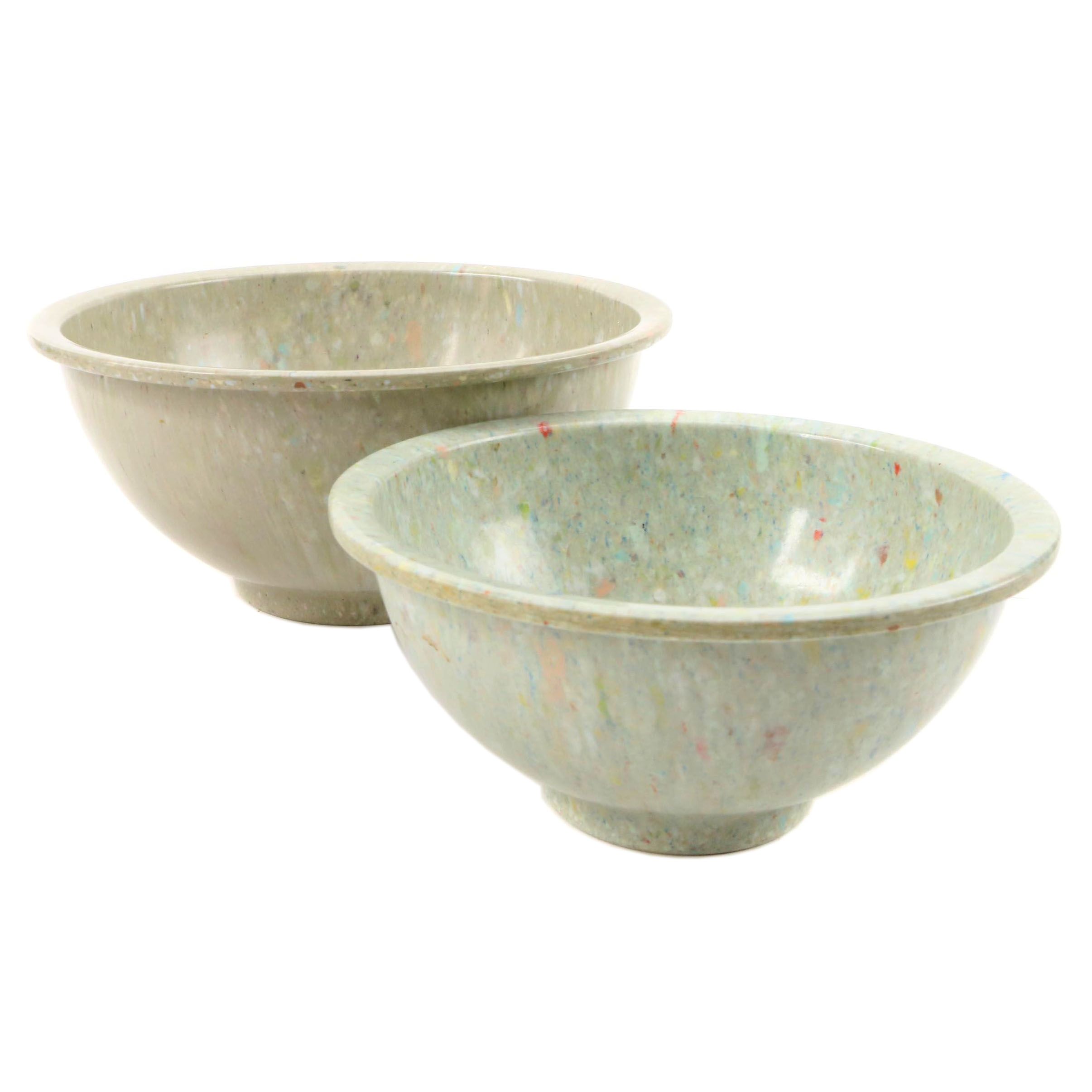 Plastics Manufacturing Co. Texas Ware Melamine Mixing Bowls, Mid-20th Century