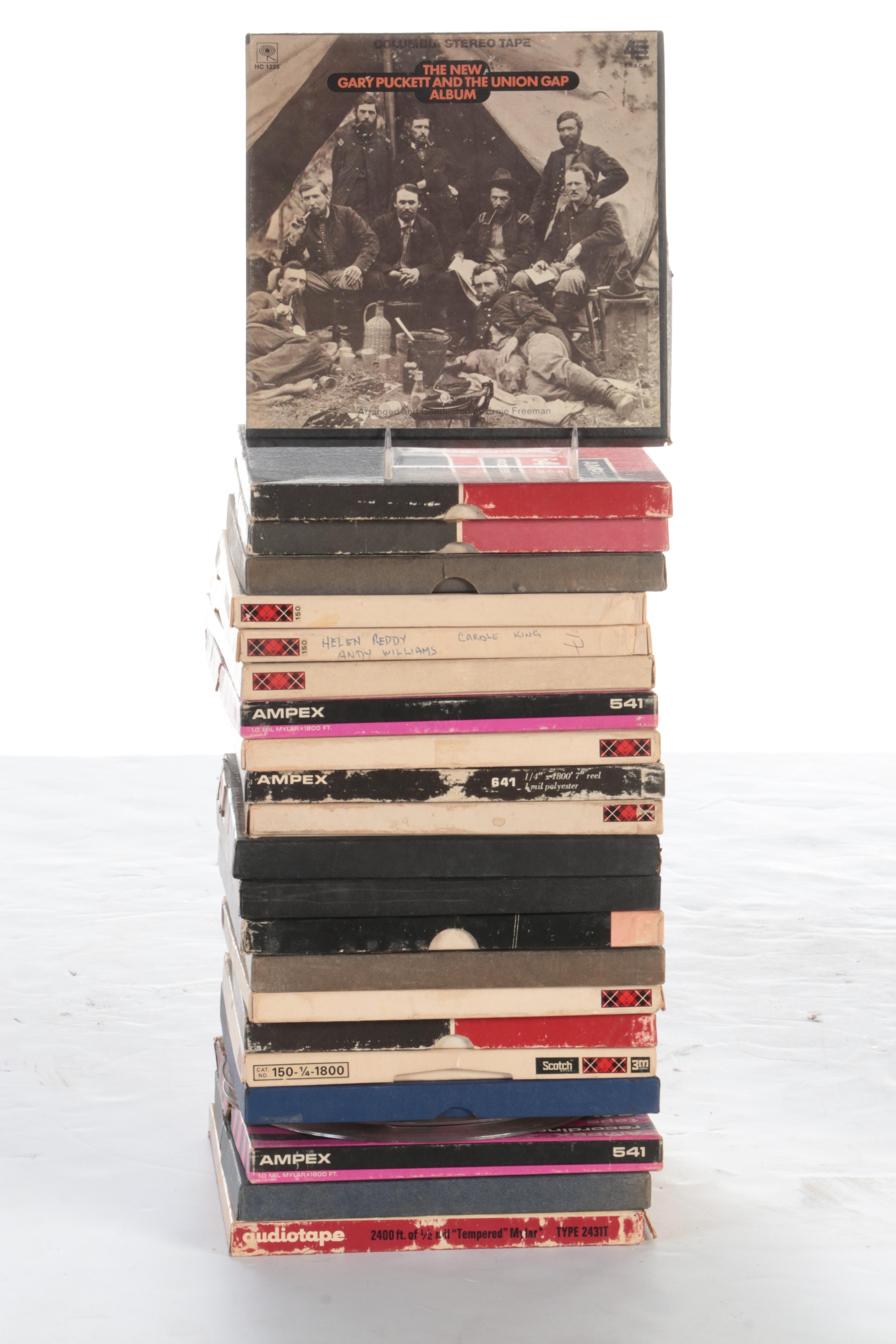 Akai Reel to Reel Tape Recorder with Stereo Tapes