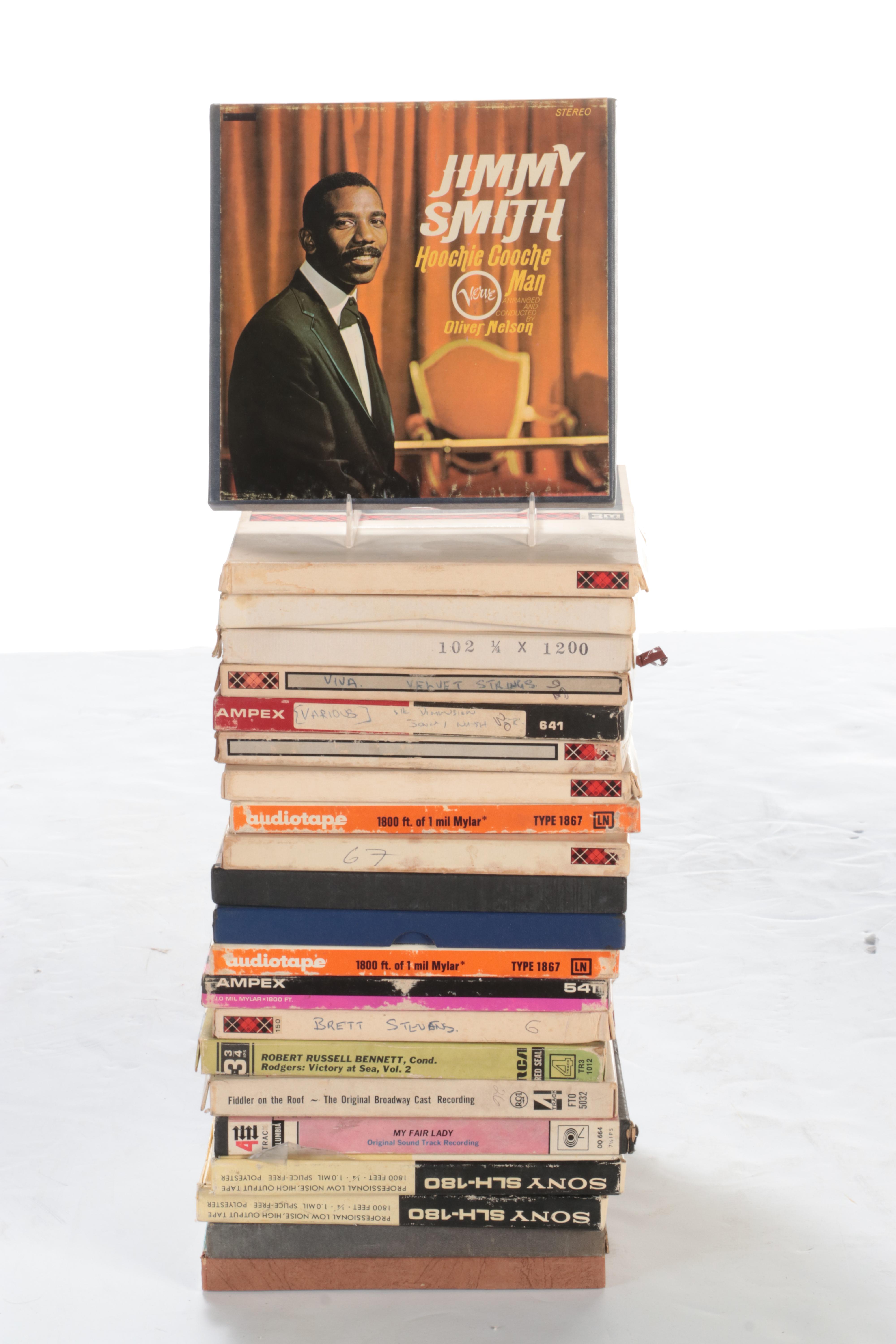 Akai Reel to Reel Tape Recorder with Stereo Tapes