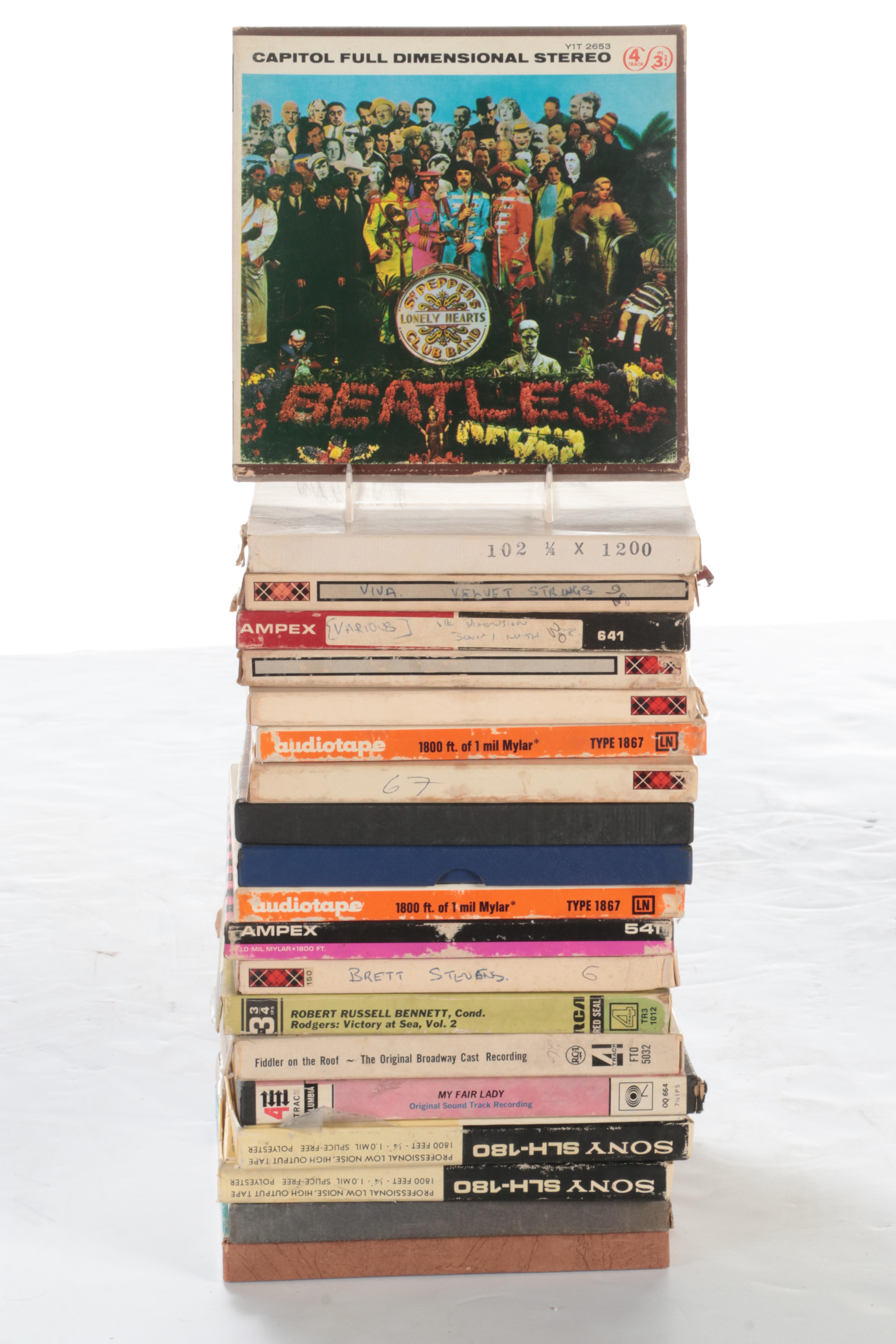 Akai Reel to Reel Tape Recorder with Stereo Tapes