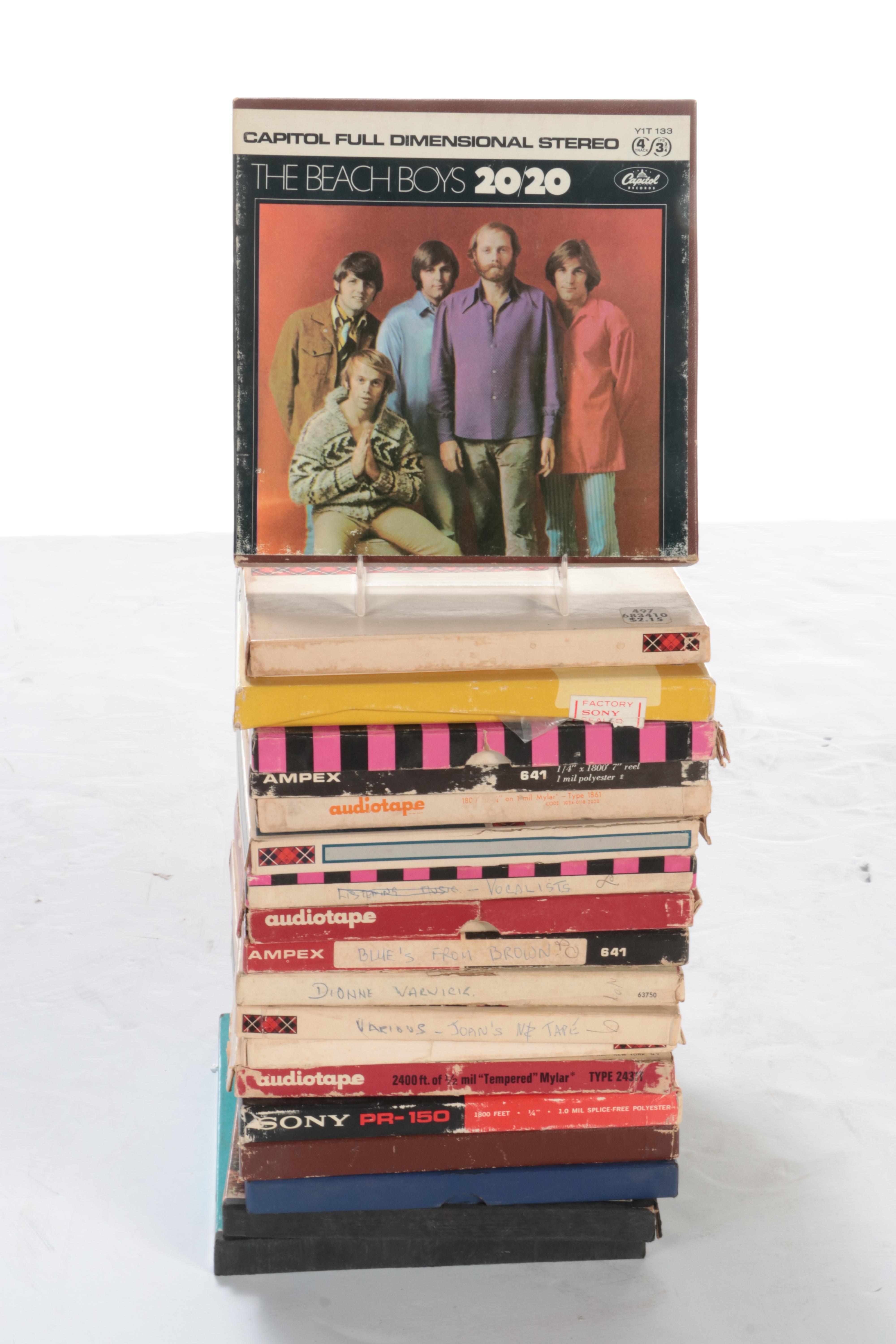 Akai Reel to Reel Tape Recorder with Stereo Tapes