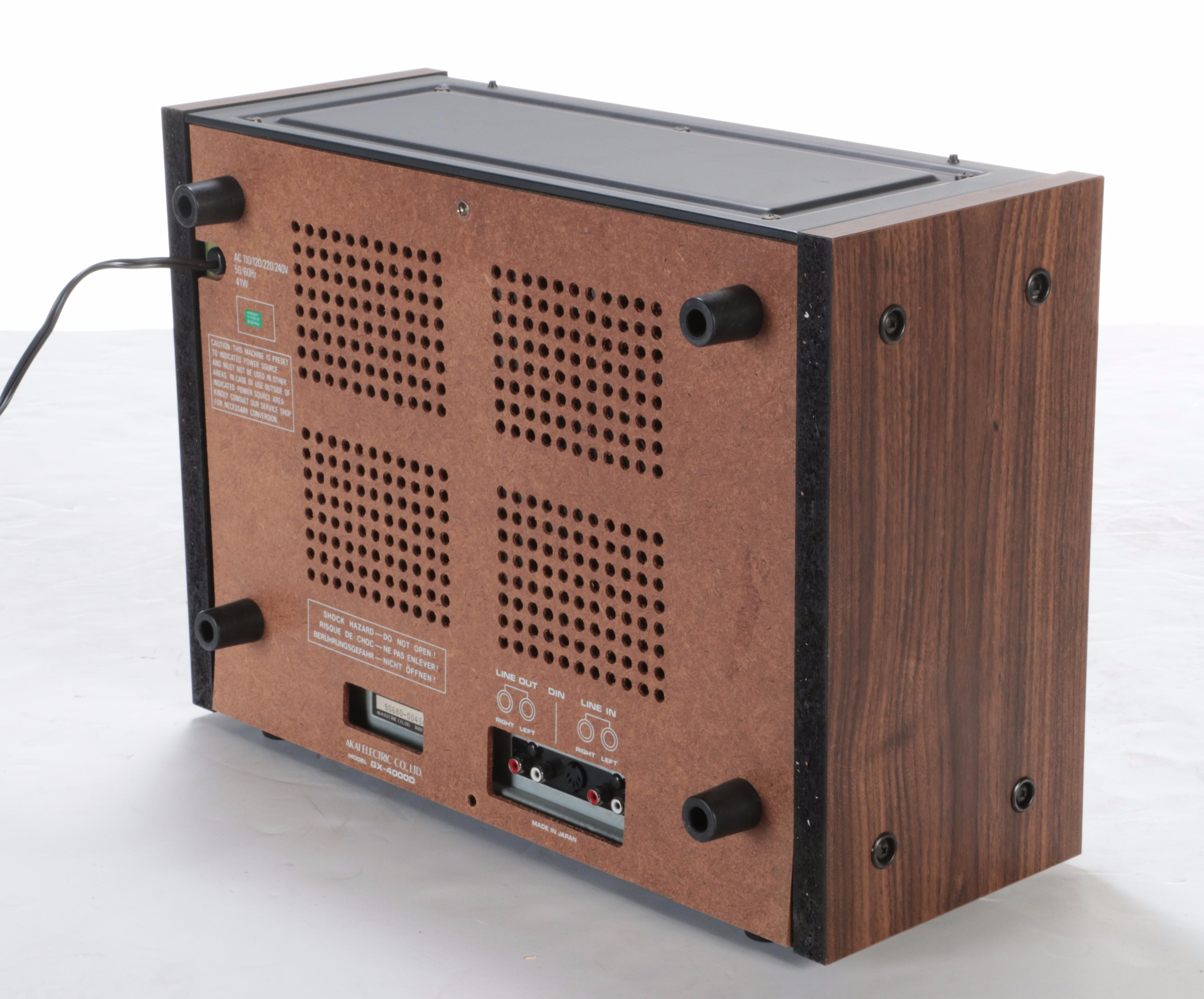 Akai Reel to Reel Tape Recorder with Stereo Tapes