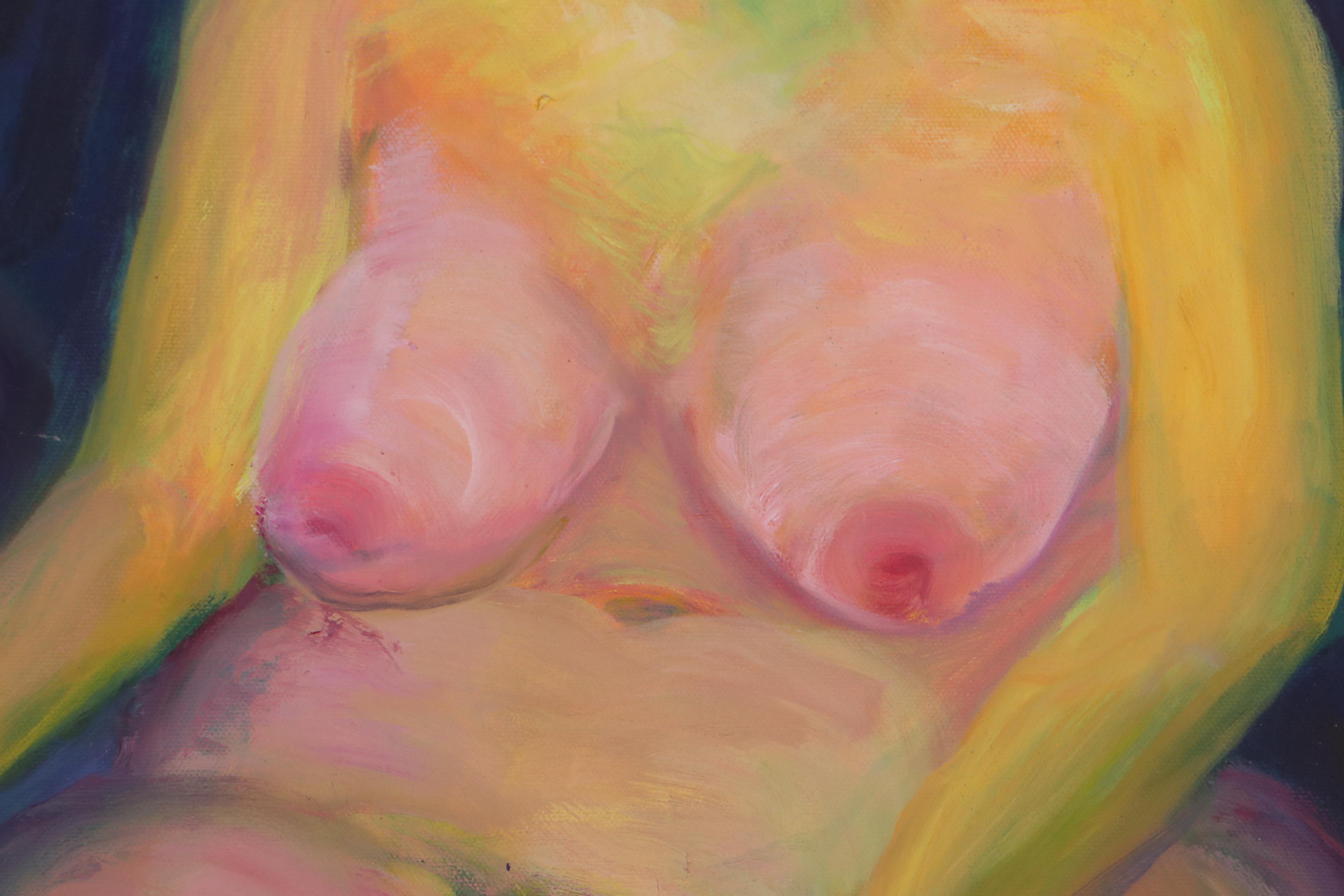 Suzie Wright Oil Painting of Nude
